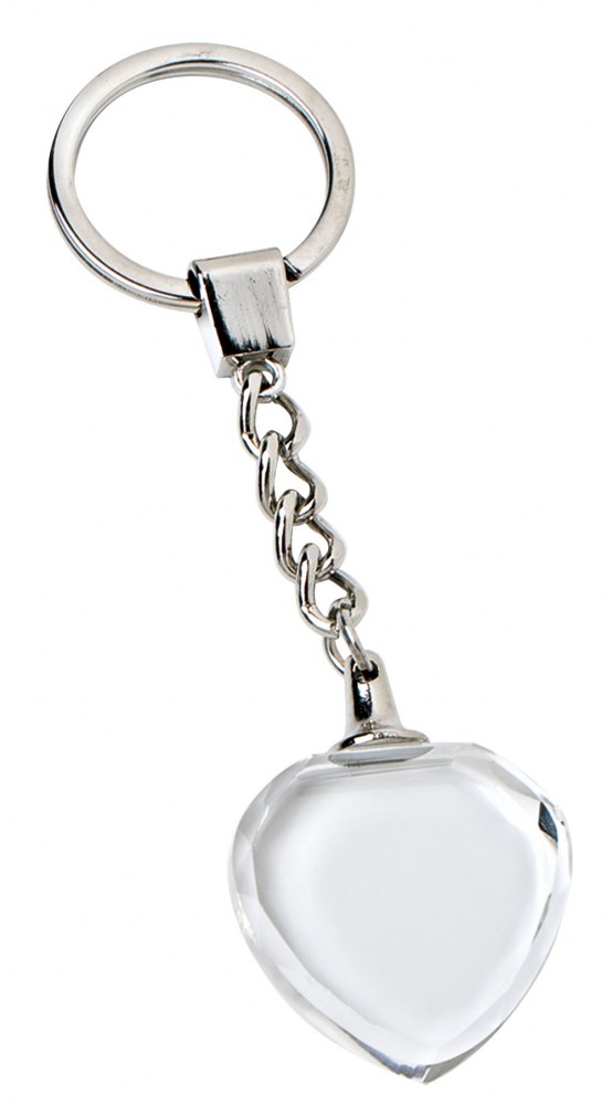 KEYCHAIN CRYSTAL  - 30x30 mm