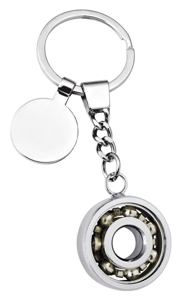 KEYCHAIN BEARING- WITH COIN