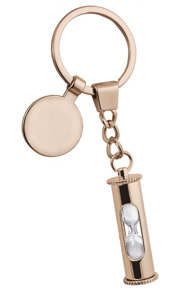 ECO BOX ROSÉ HOURGLASS KEY RING