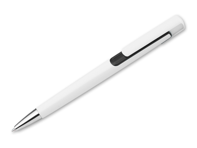 WADER plastic ball pen, blue refill, Black