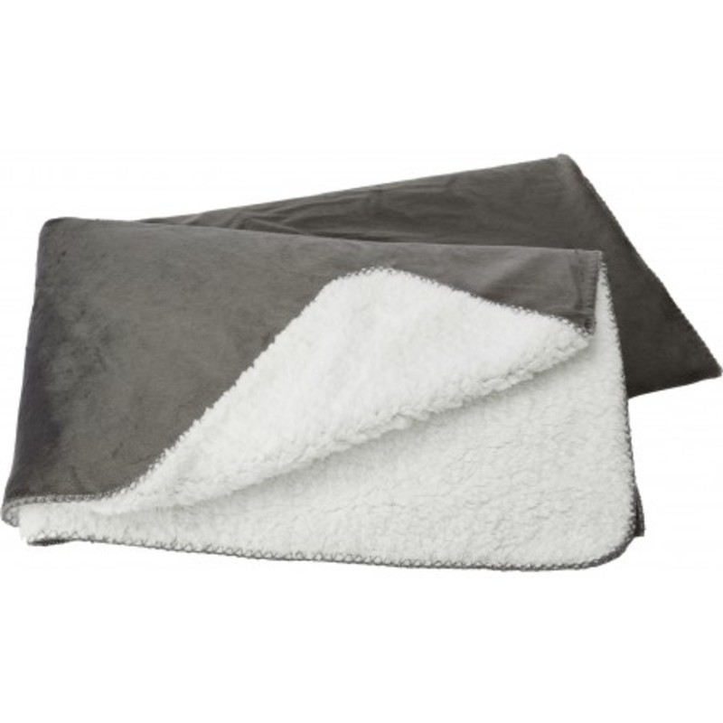 100% polyester micro mink with Sherpa
