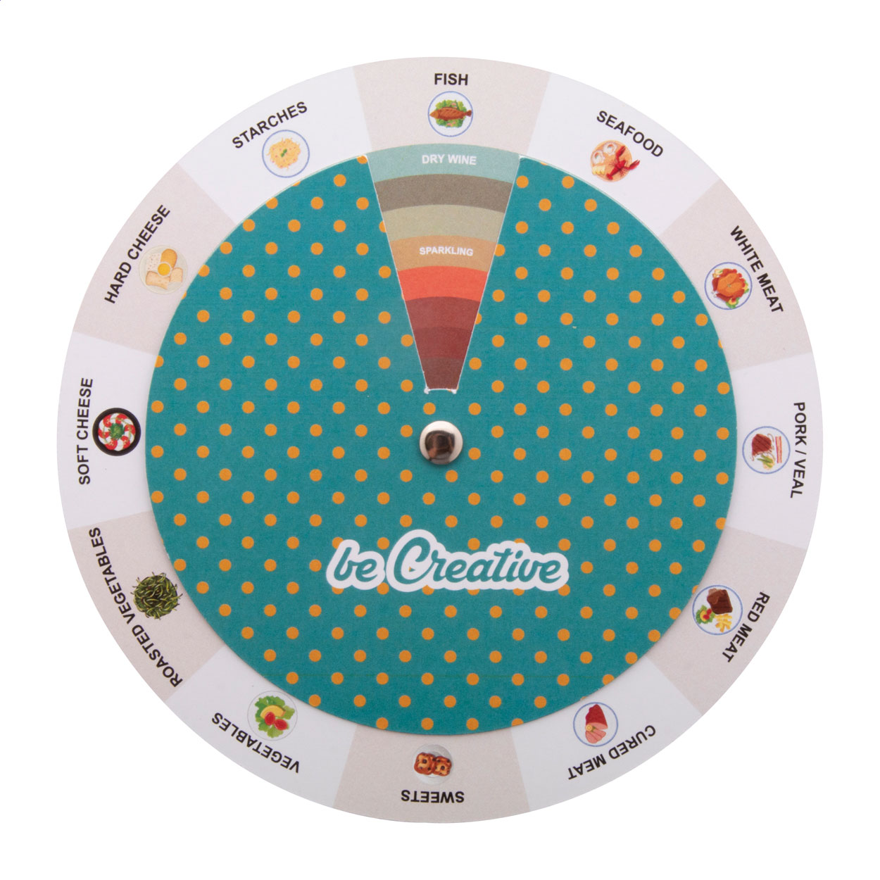 Vinomate wine pairing disc