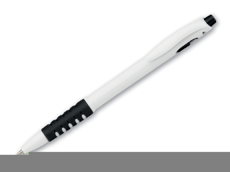 DORAN plastic ball pen, blue refill, Black