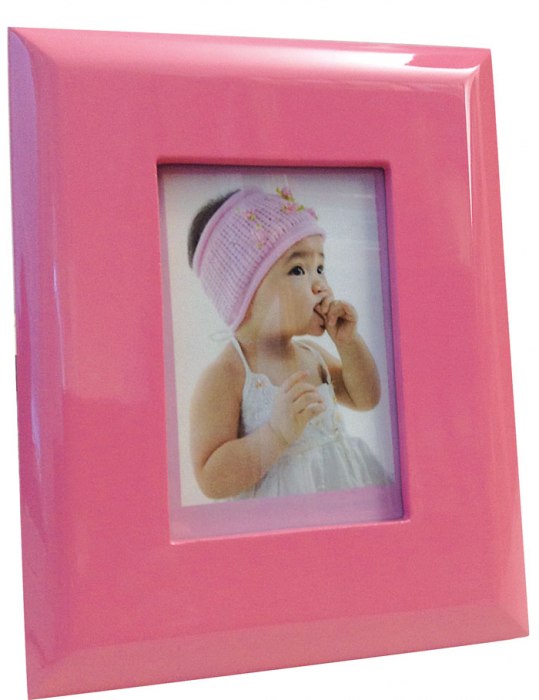 PHOTOFRAME PINK PARTIALLY FLAT-130x180mm