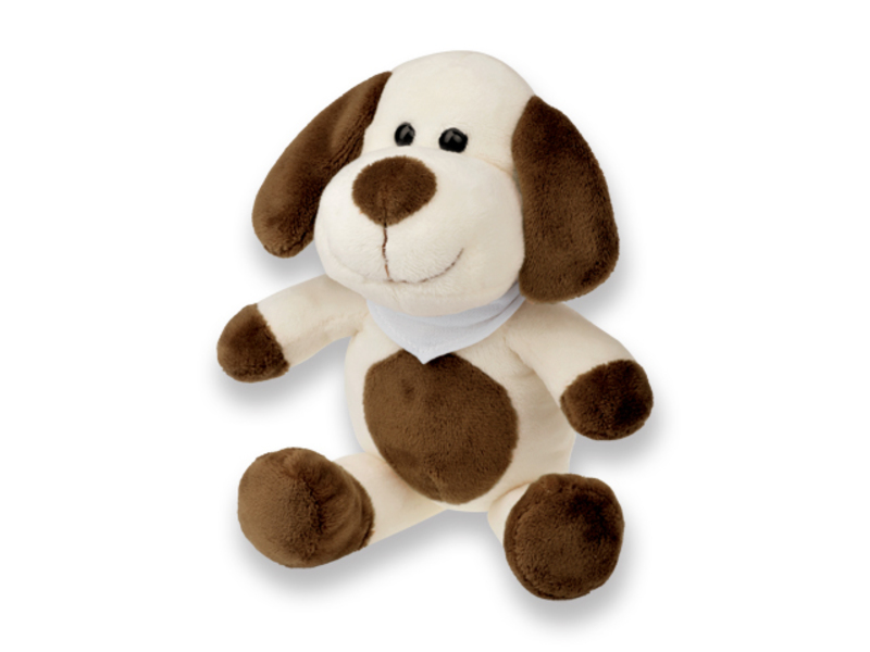 SCOOBY furry dog, Brown