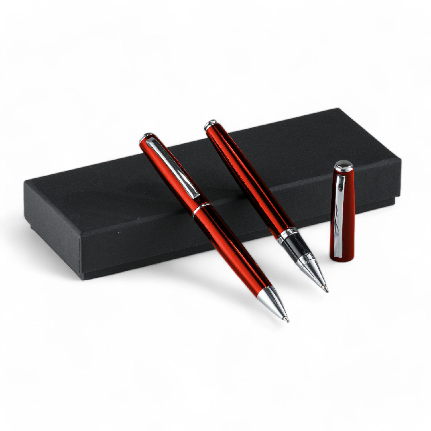 Metal Set: pen and ballpoint pen