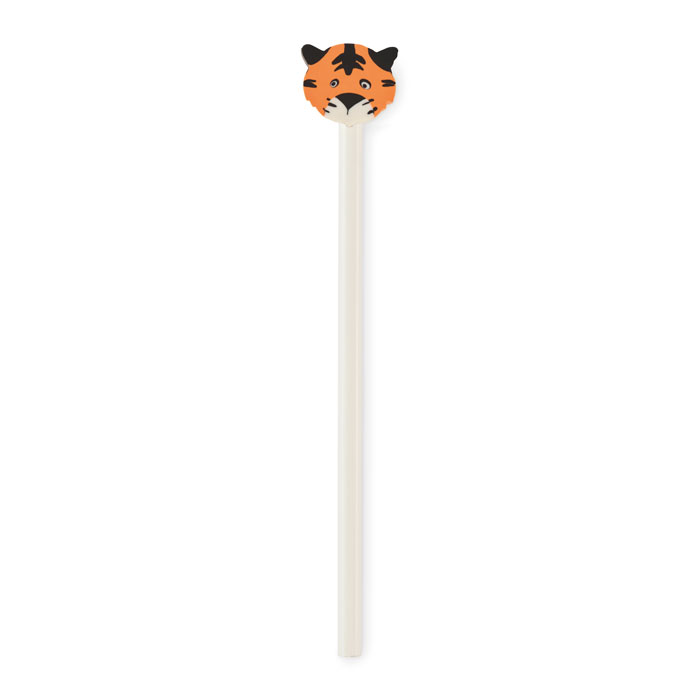Wooden pencil in animal shape