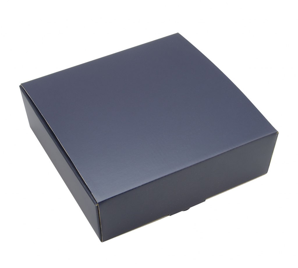 BLUE BOX TO FOLD 13.5X13.5X5.5 cm