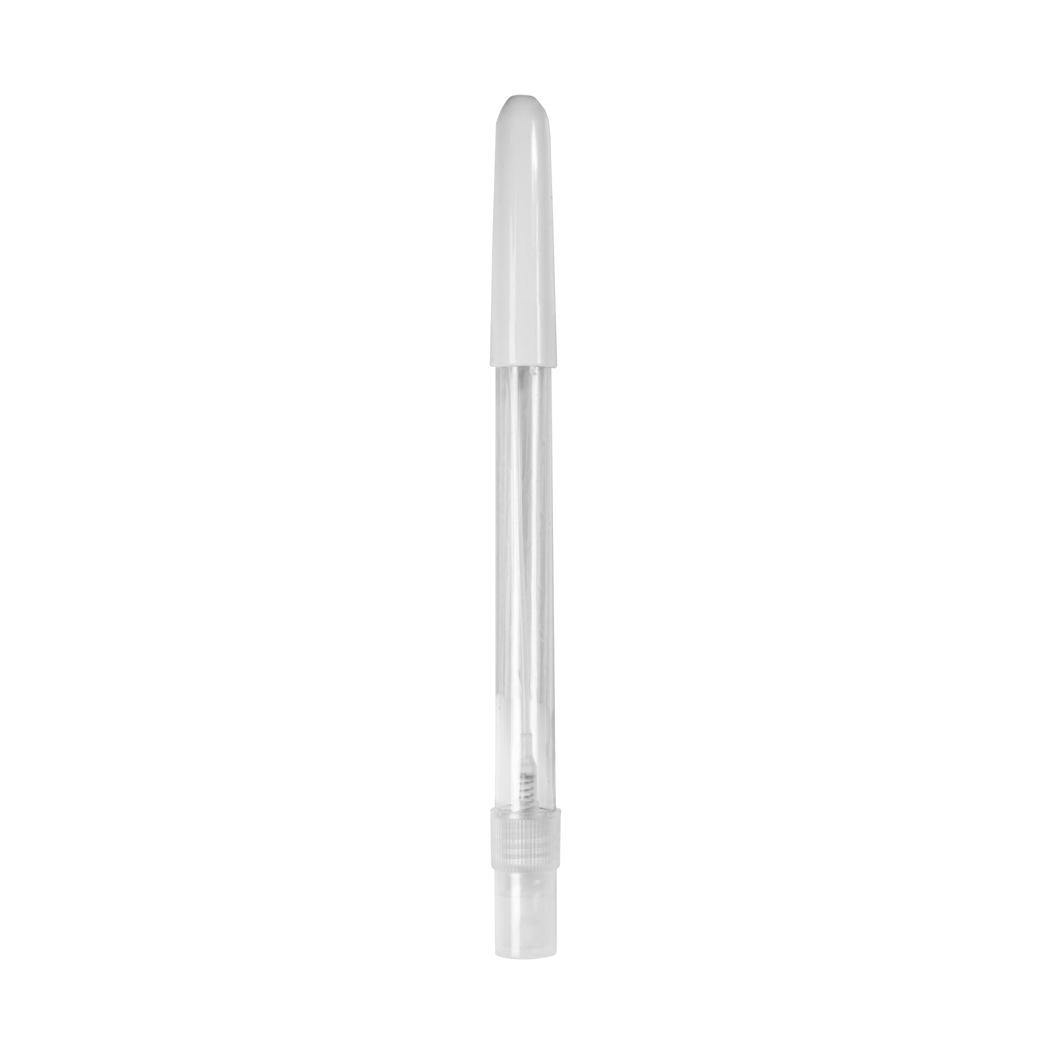 ABS ballpoint pen with refillable 10 ml spray dispenser (liquid not included) White