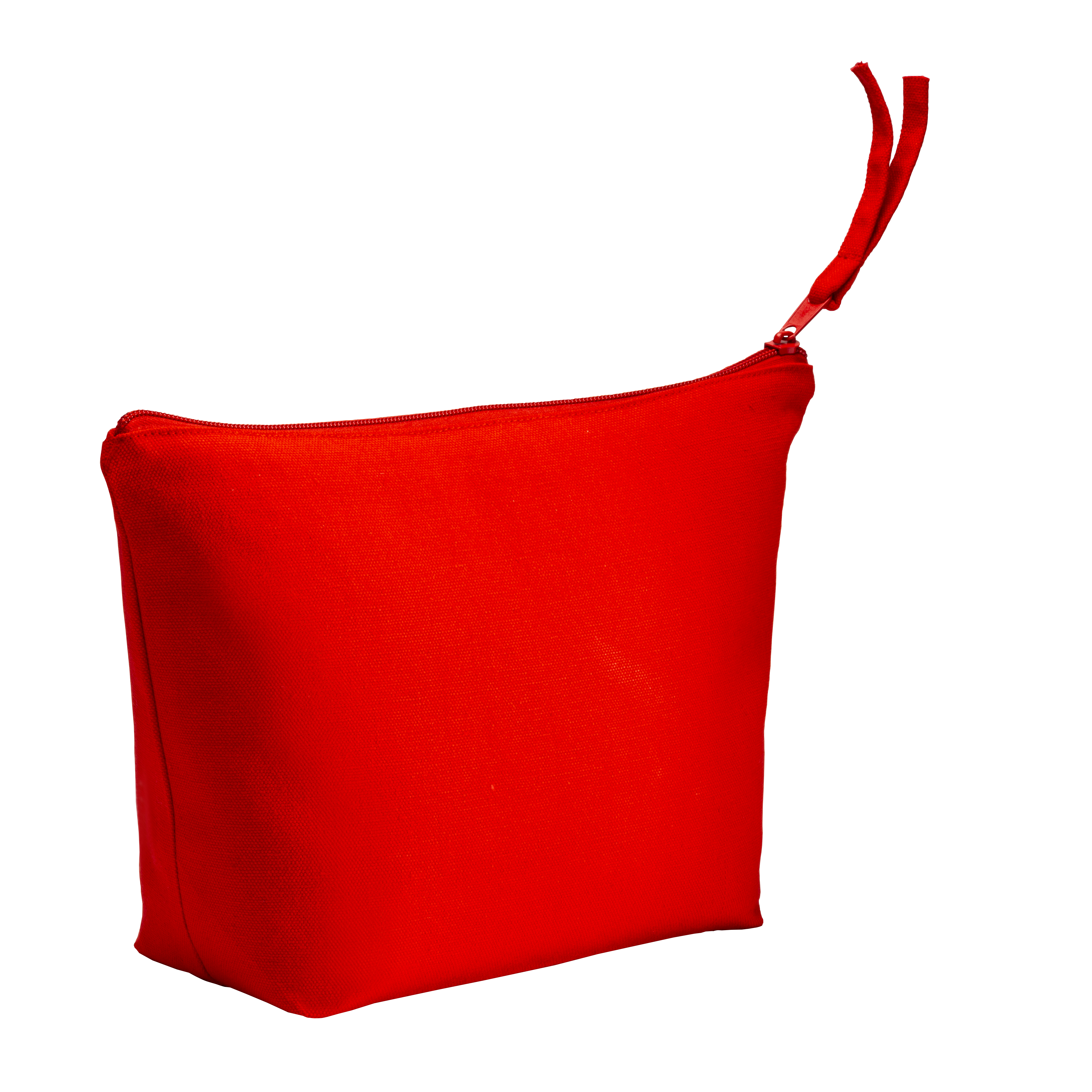 280 g/m2 recycled cotton beauty case Red