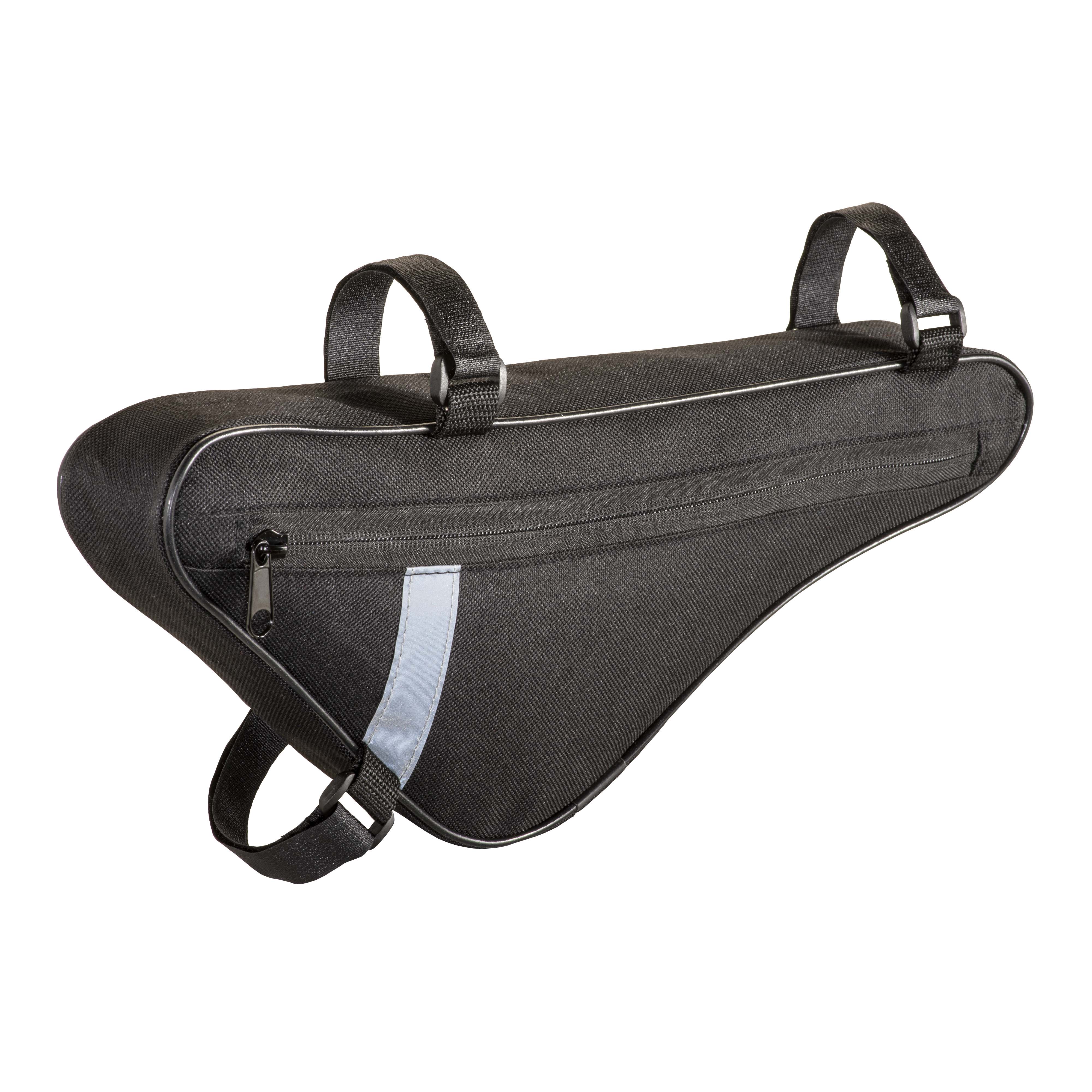 600D polyester bicycle bag Black