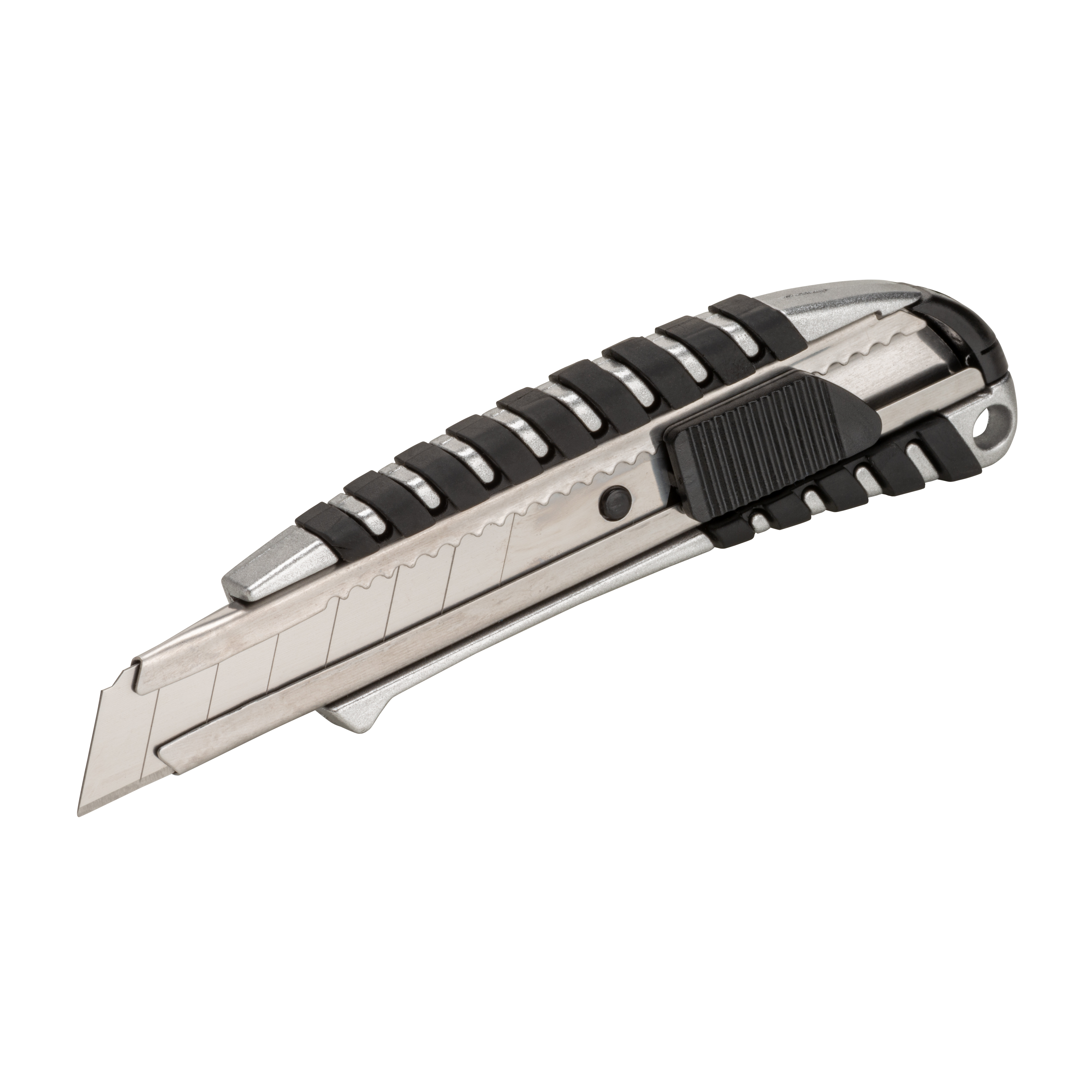 Aluminium cutter with blade stop, medium Silver