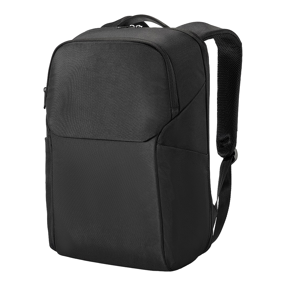 Laptop backpack (15) in 900D twill polyester Black