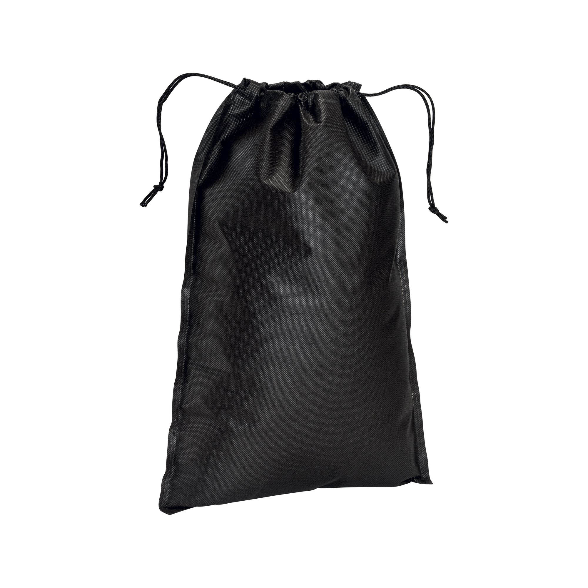80g/m2 not woven bag with strings, 30 x 45 cm Black
