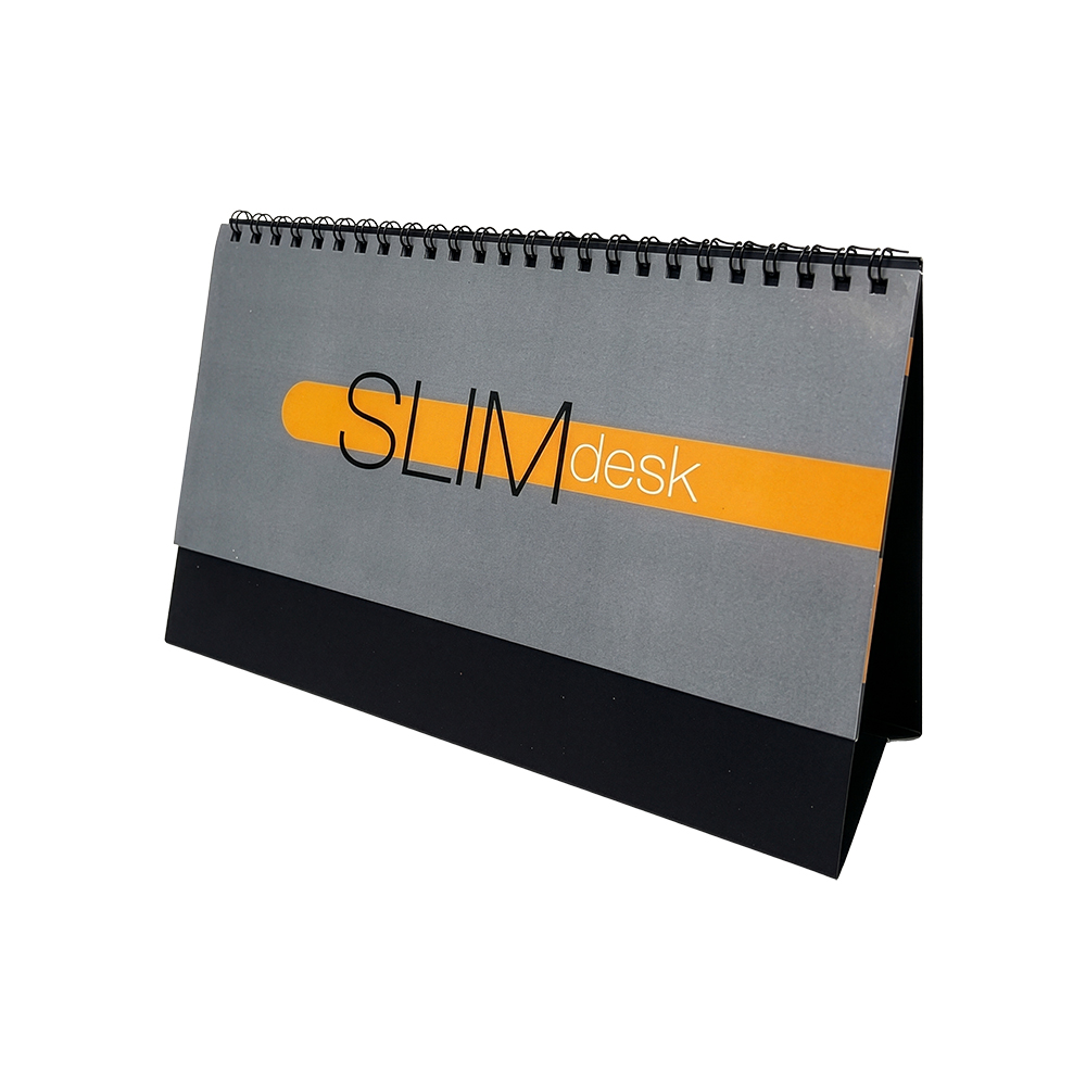 2027 monthly desktop calendar in 300 gsm black cardboard Black