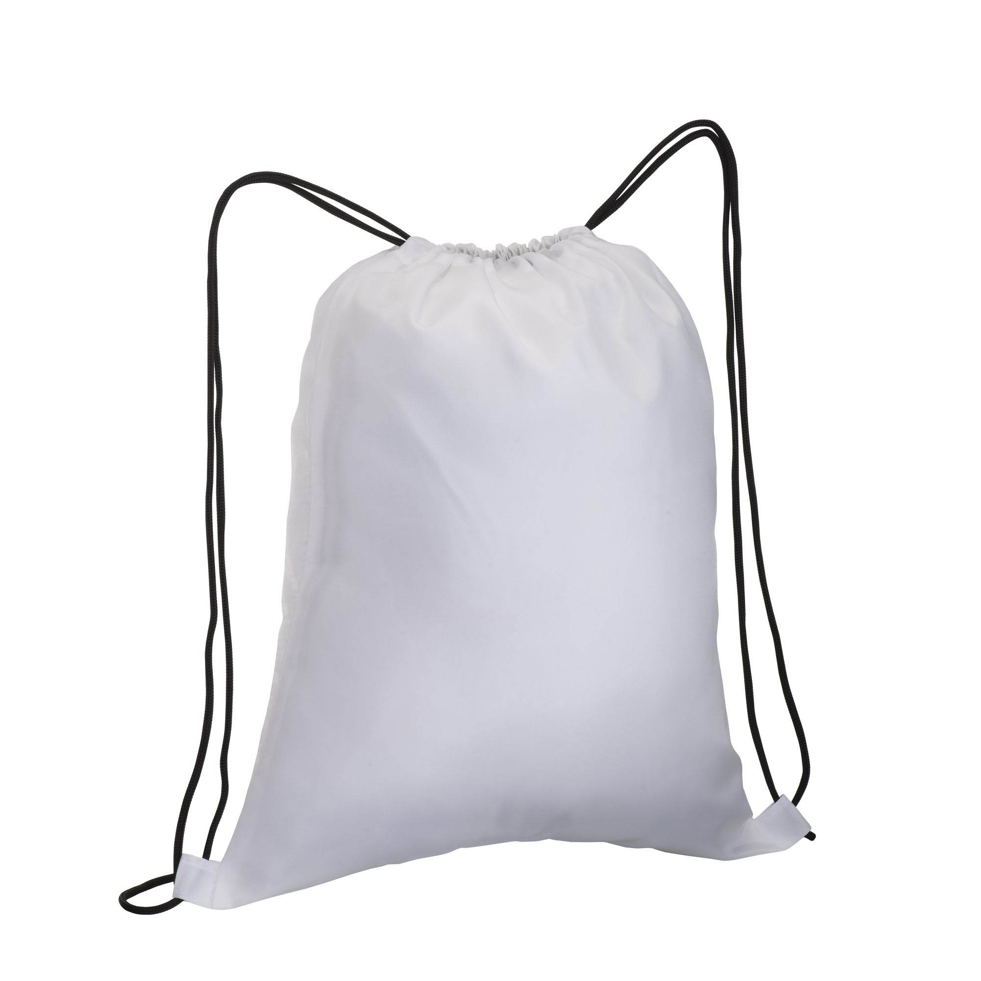 210T RPET drawstring bag White