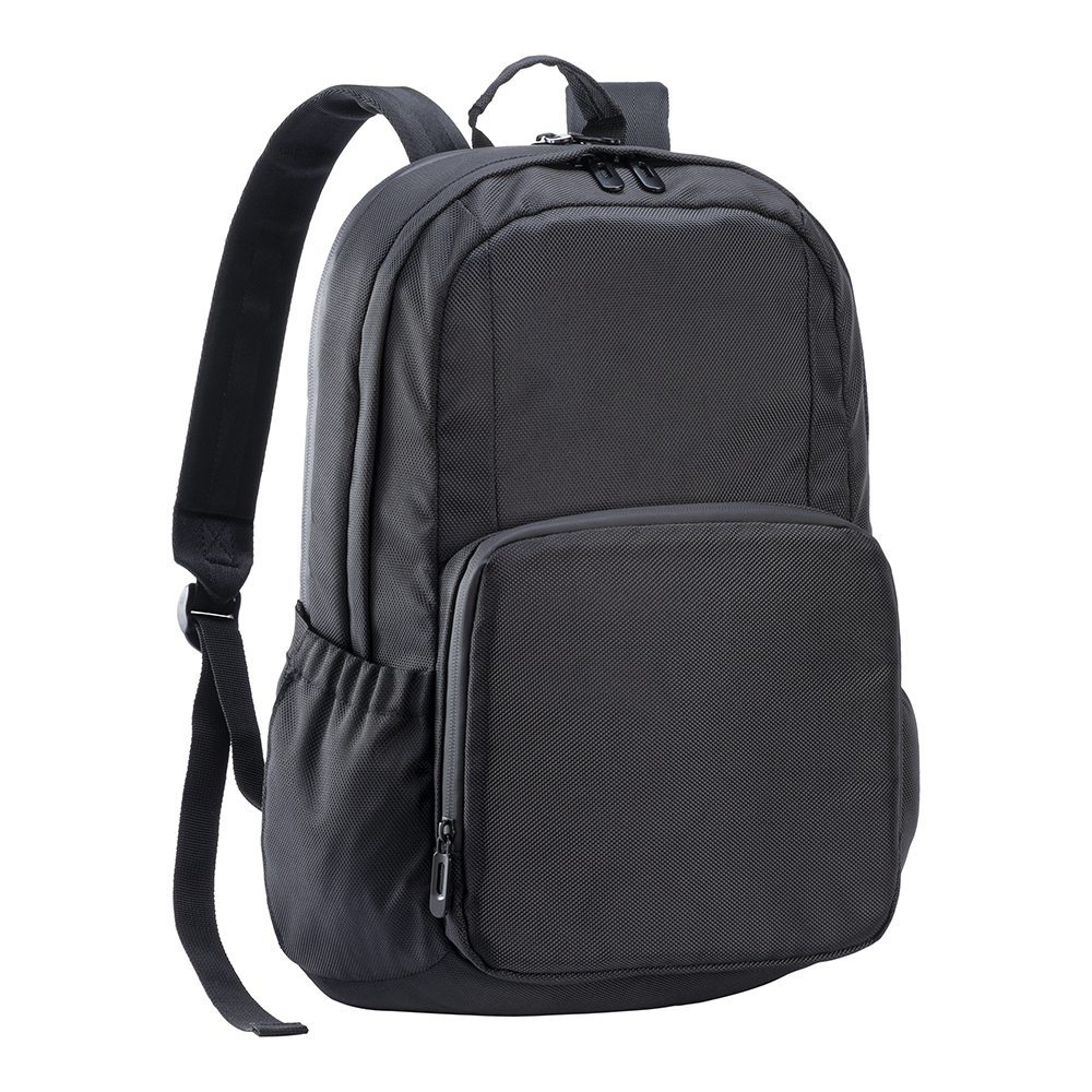 Recycled PET pc backpack Black