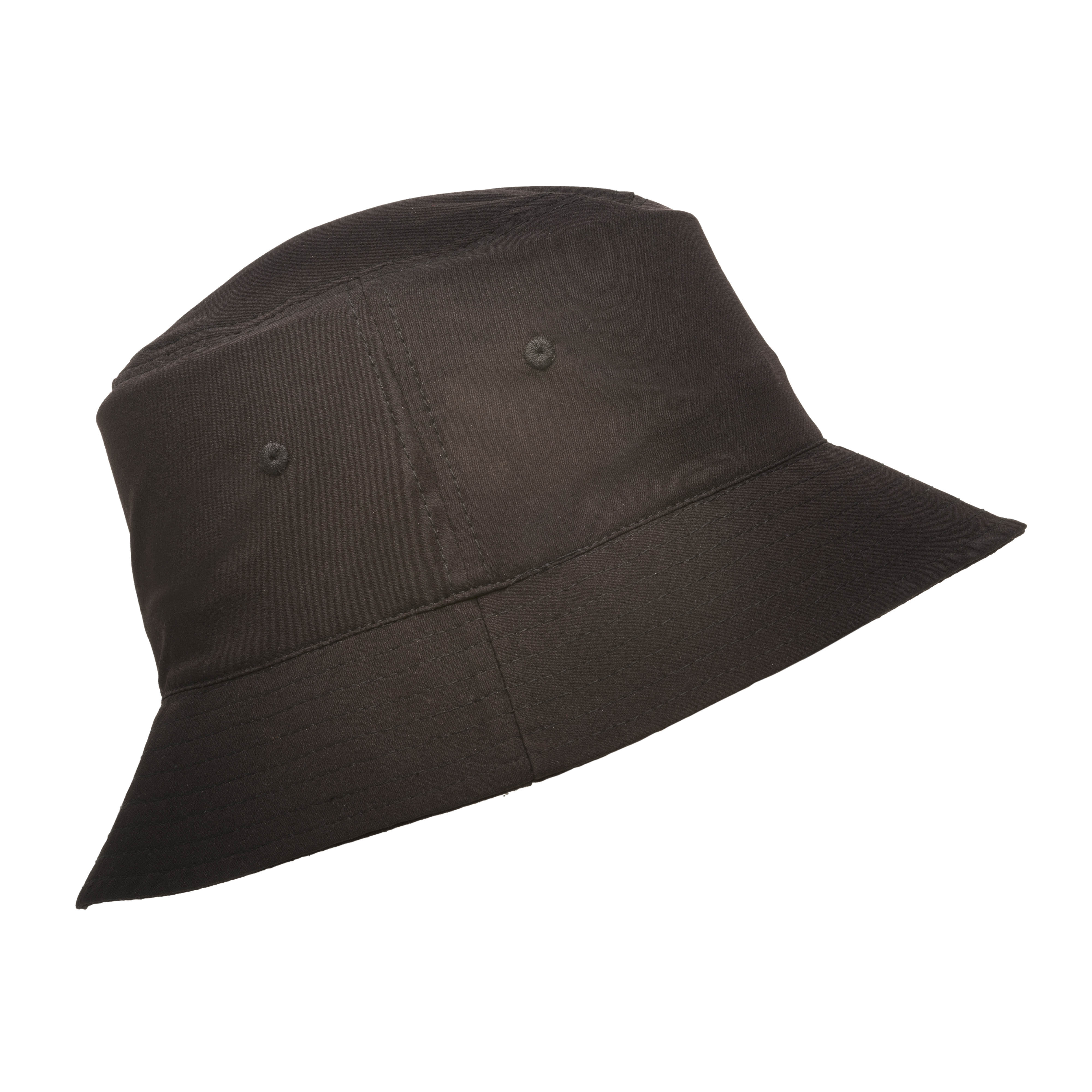 Fisherman hat made of polyamide and spandex Black