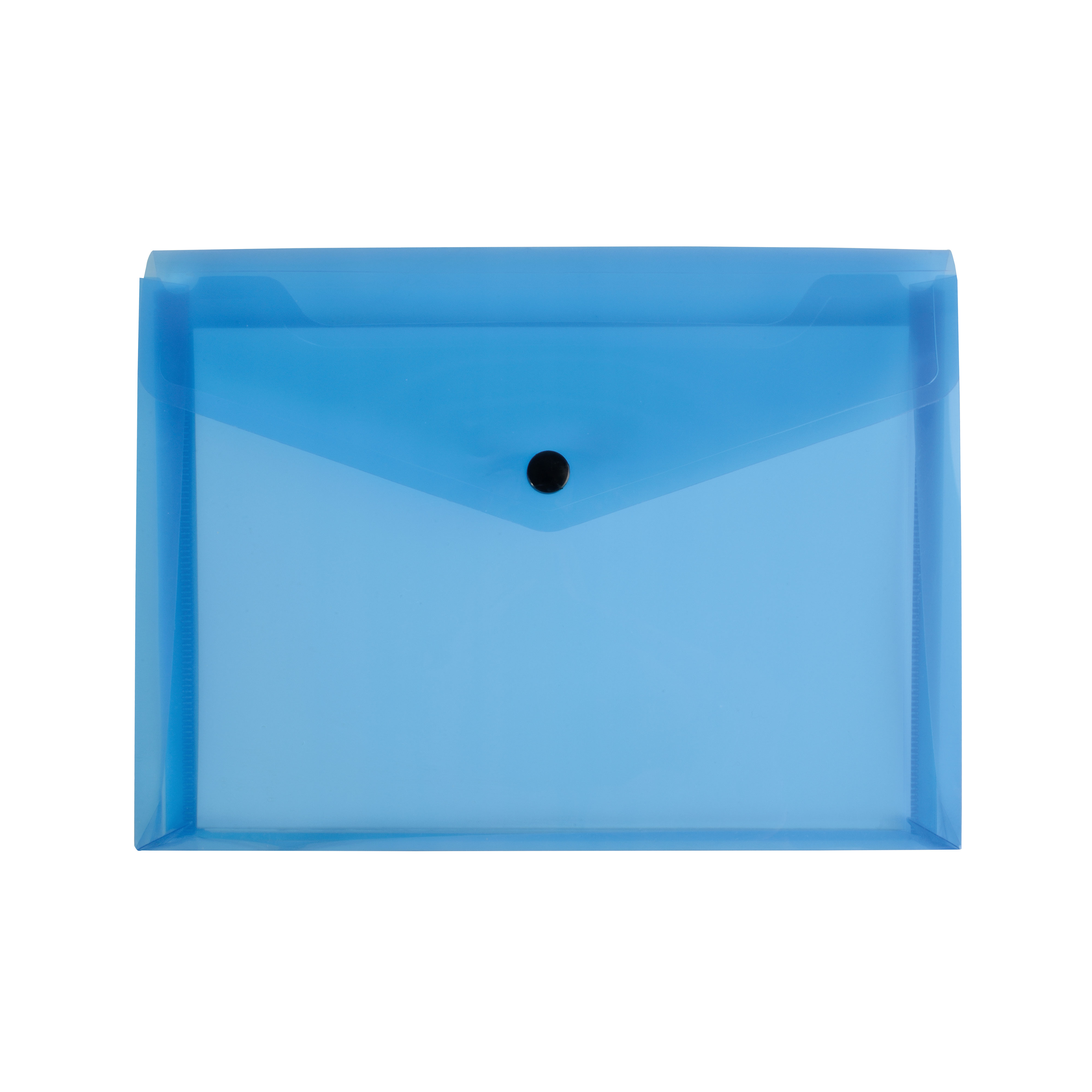 Document holder envelope in 150 micron PP with 1 pocket, clip closure (A5), with gusset Royal
