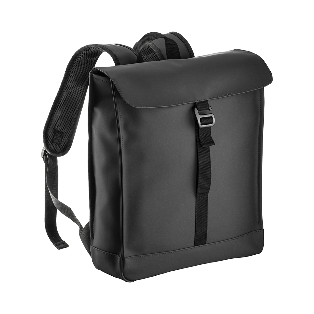 PU laptop backpack (15) Black