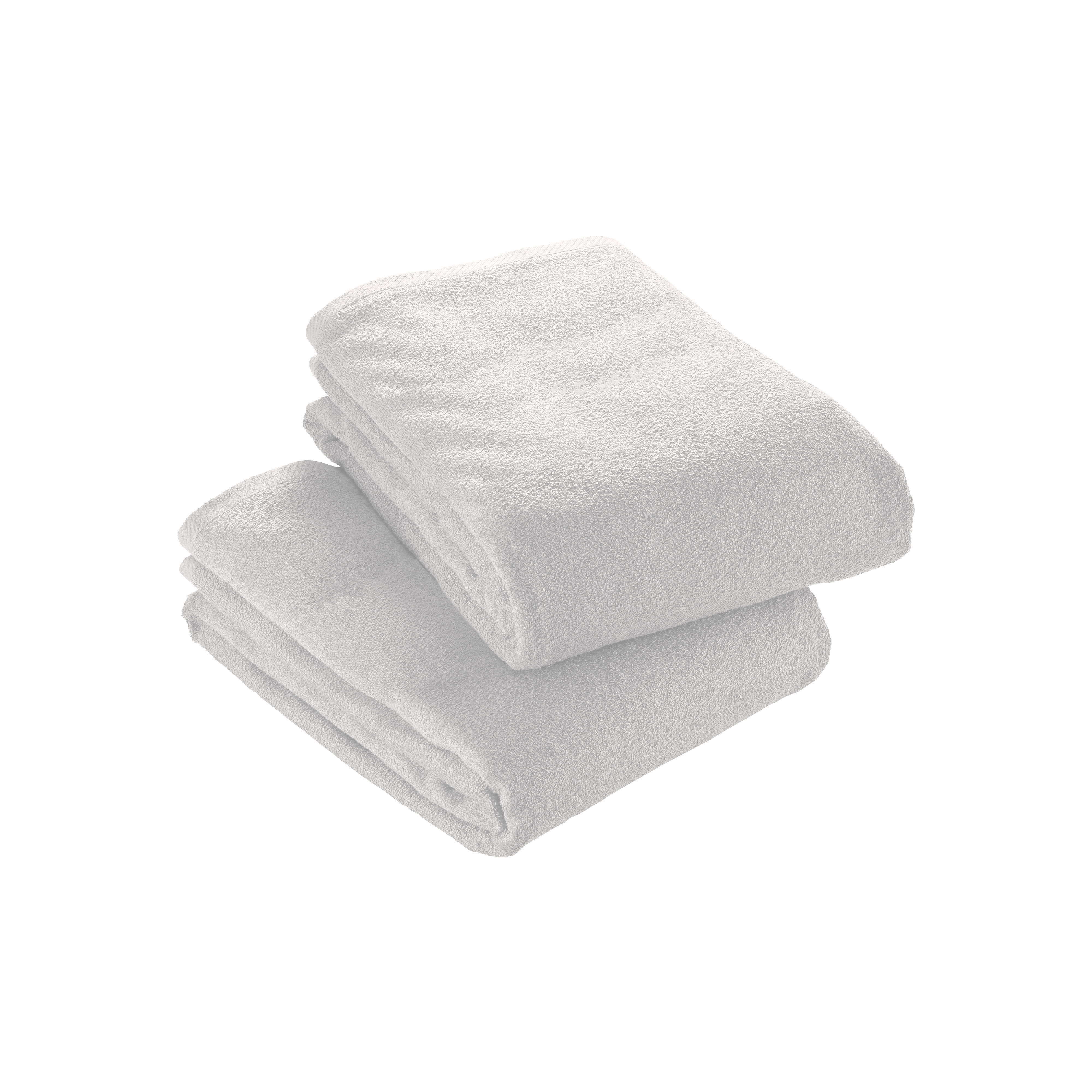100% cotton (300 g/m2) terry towel 30x50 cm White