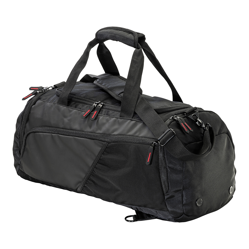 Recycled polyester (R-PET) Duffel/backpack Red