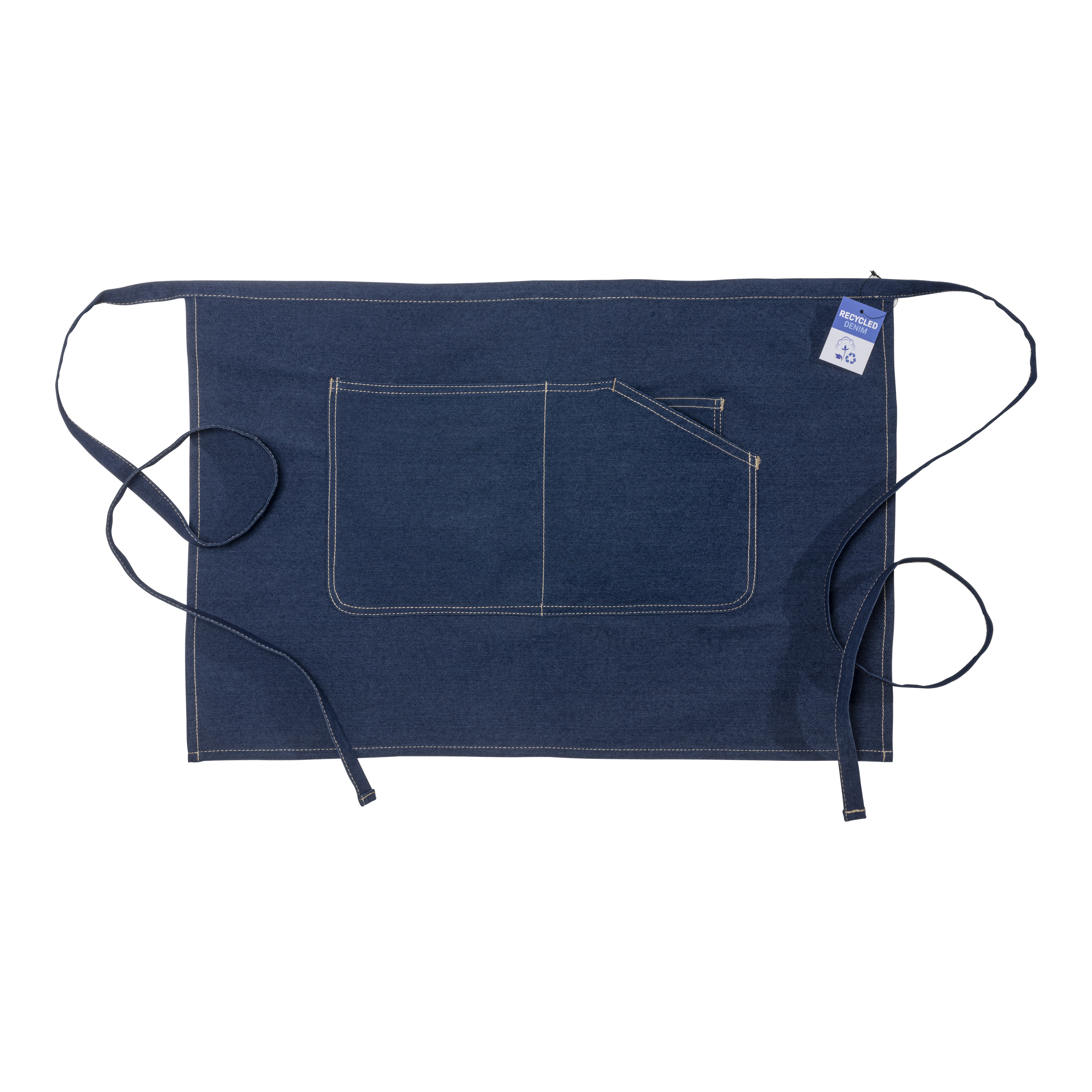 Recycled cotton denim barman apron Jeans