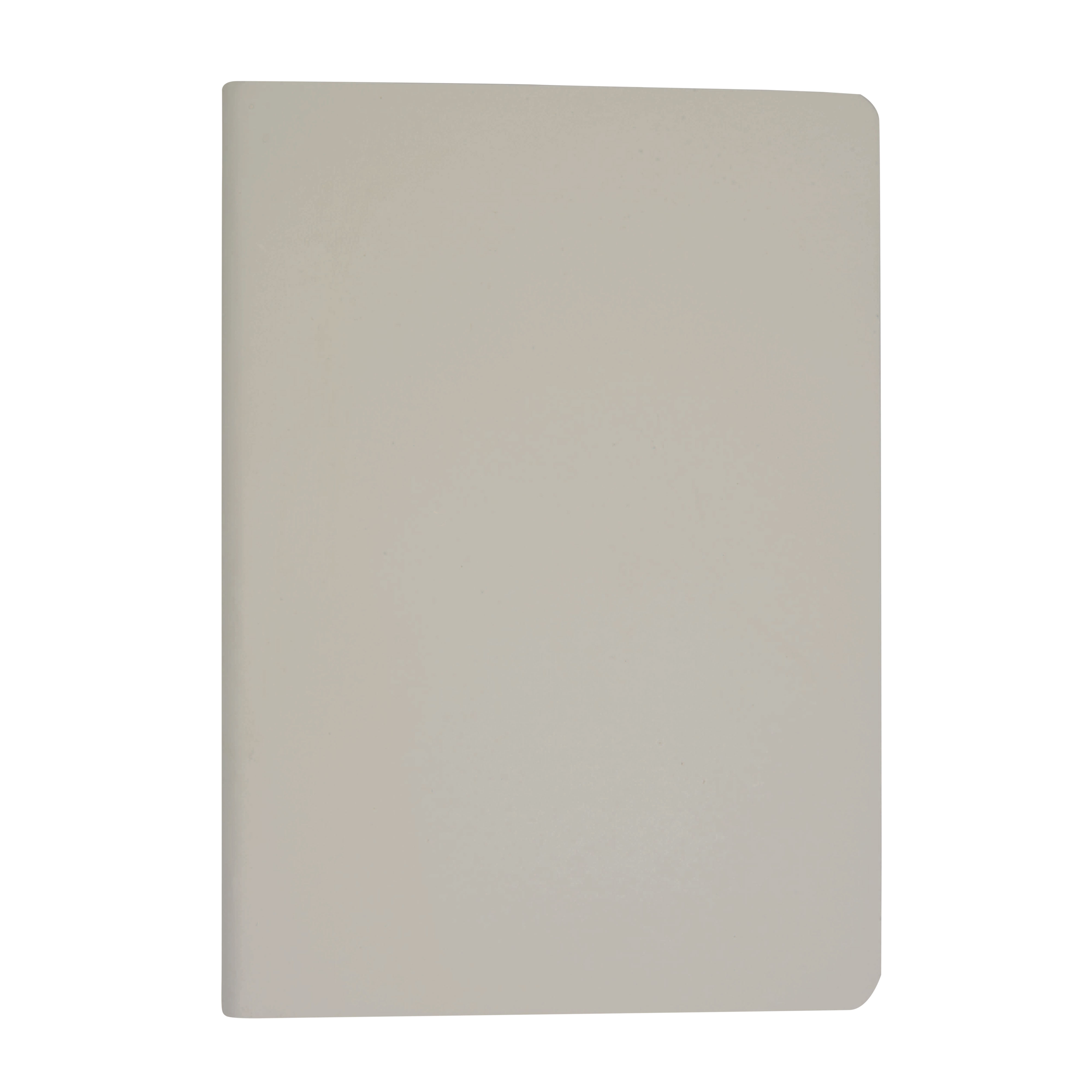 Cardoard notebook with ivory paper. (64 pag.) White