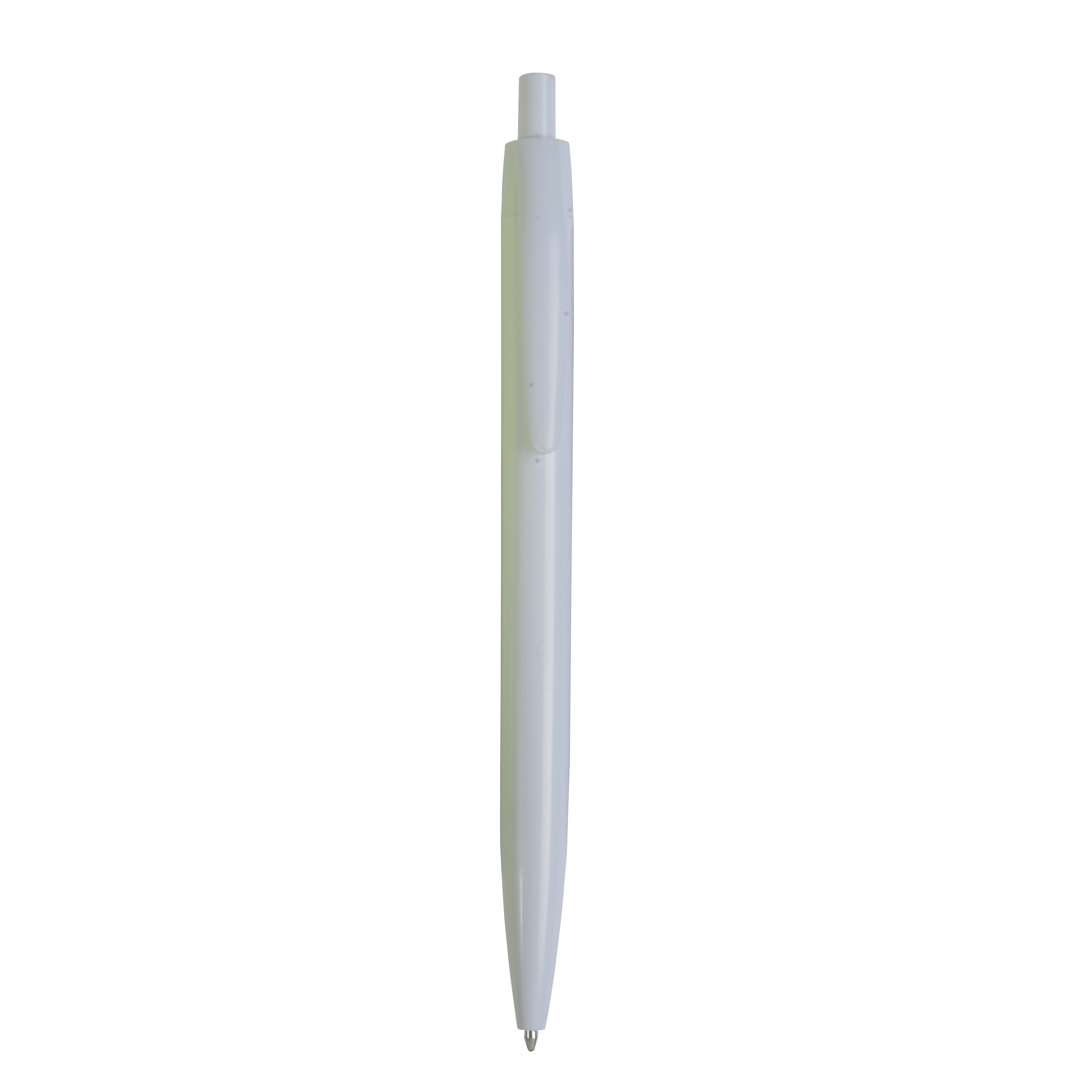 Plastic snap pen White