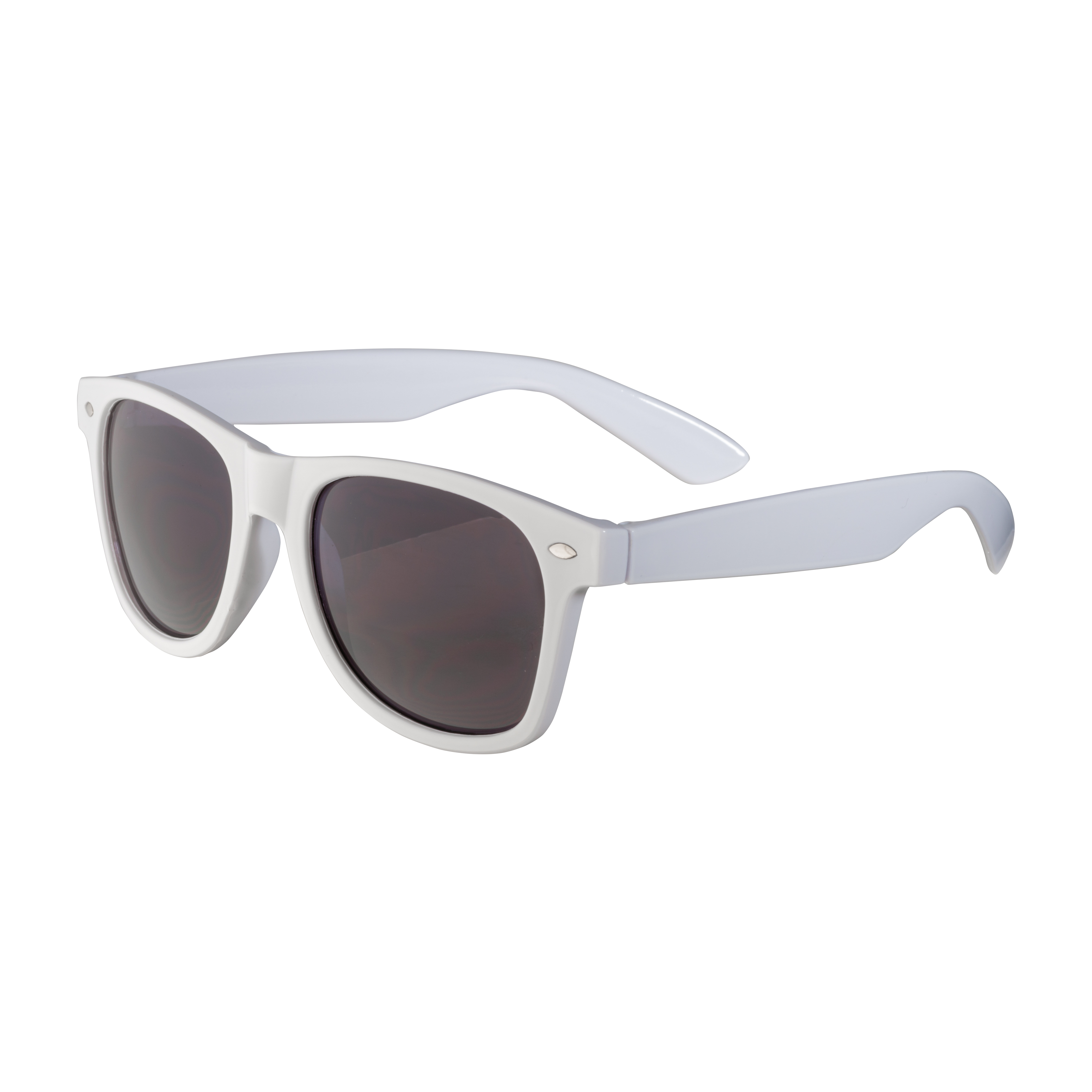 UNISEX sunglasses r-pet frame and polycarbonate lenses White