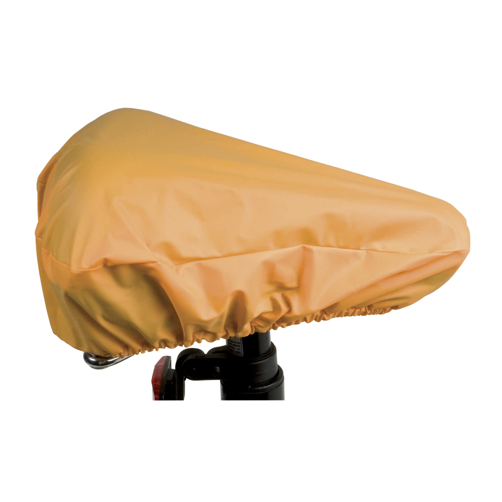 Waterproof polyester bicycle saddle cover Orange
