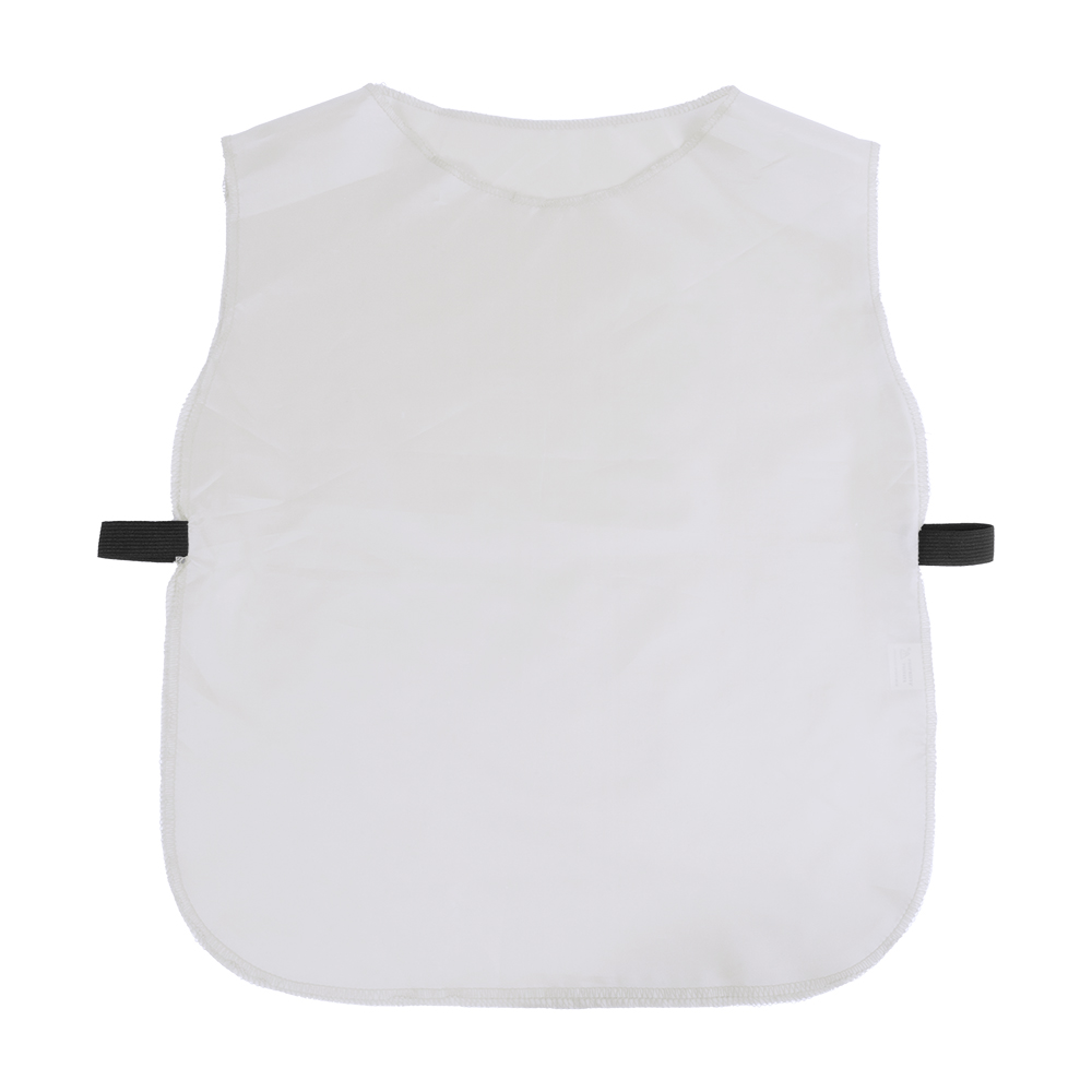 Polyester bib. One size for kids White
