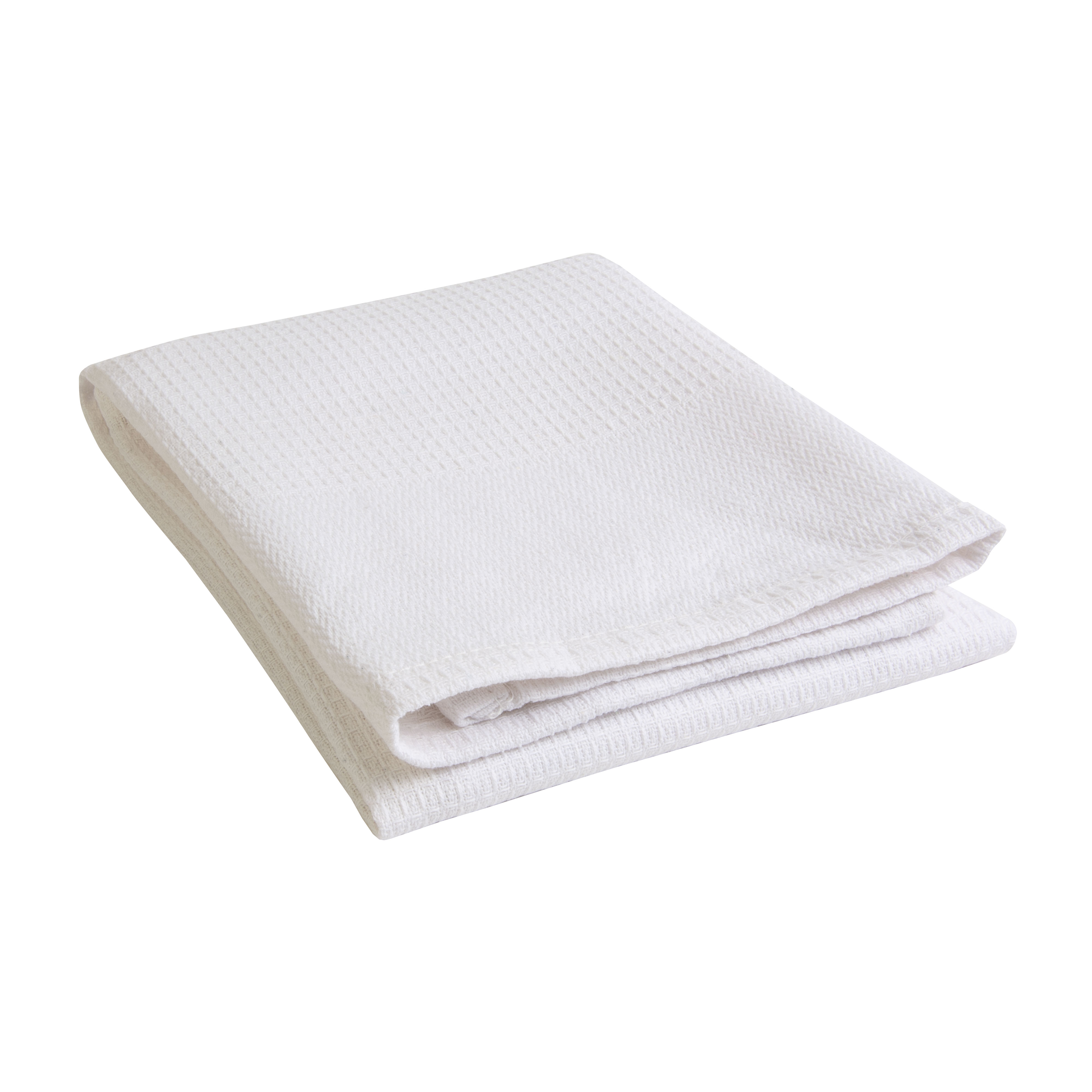 Cotton kitchen towel / dishcloth 250 g/m2 (80 g/pc) White