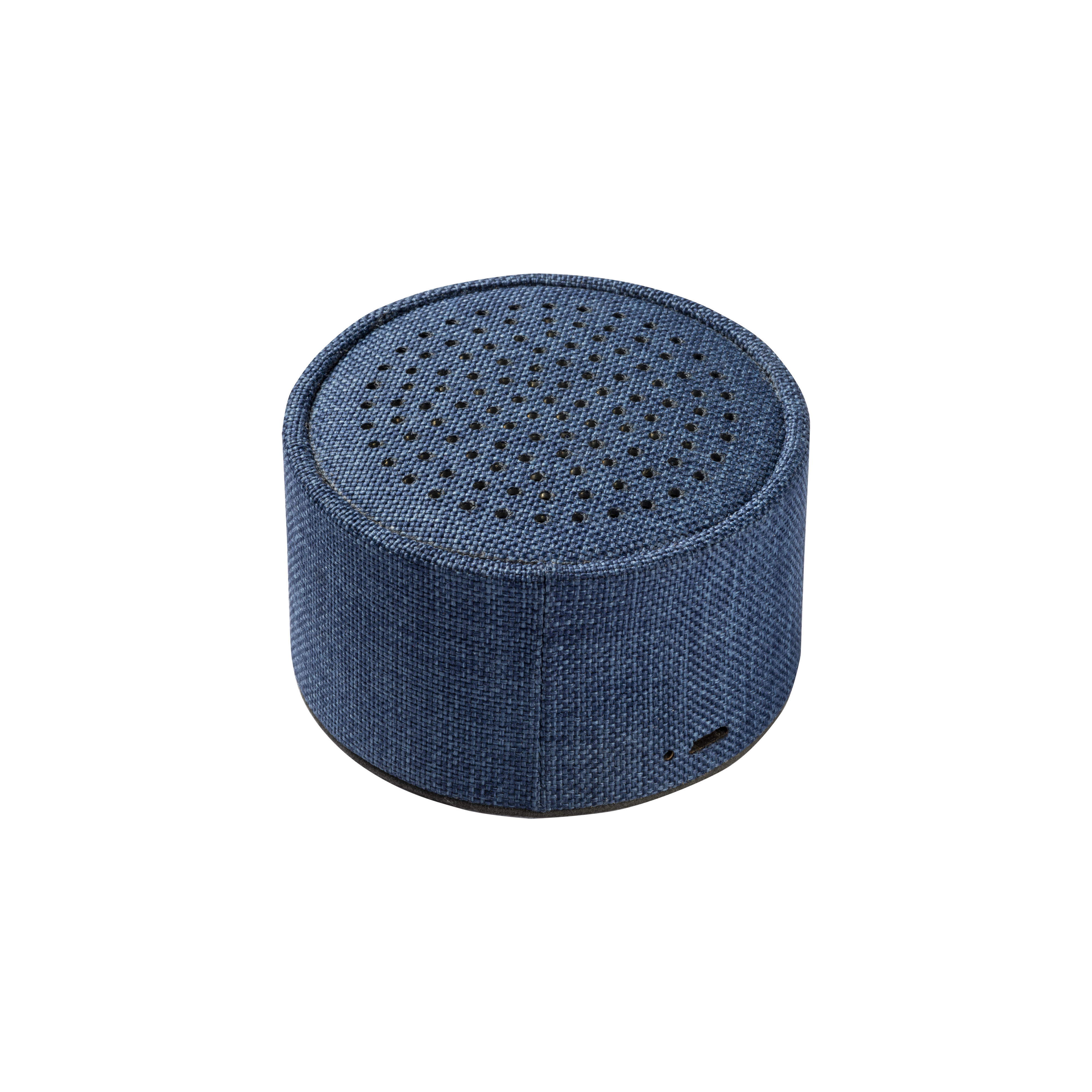 R-PET bluetooth speaker v 5.0  with microphone for hands-free calls Blue