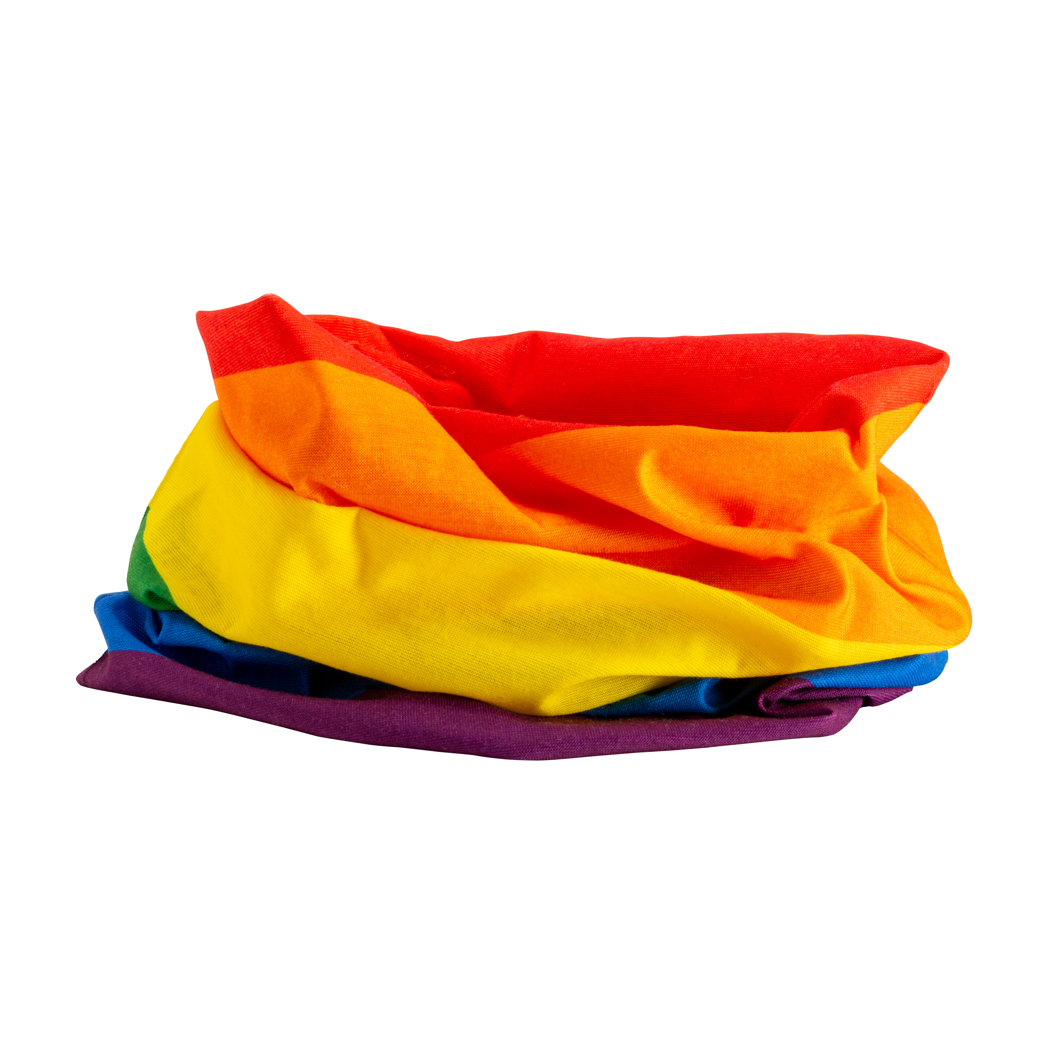 Multifunctional tubular bandana in elastic fabric (polyester/elastane) Multicolor
