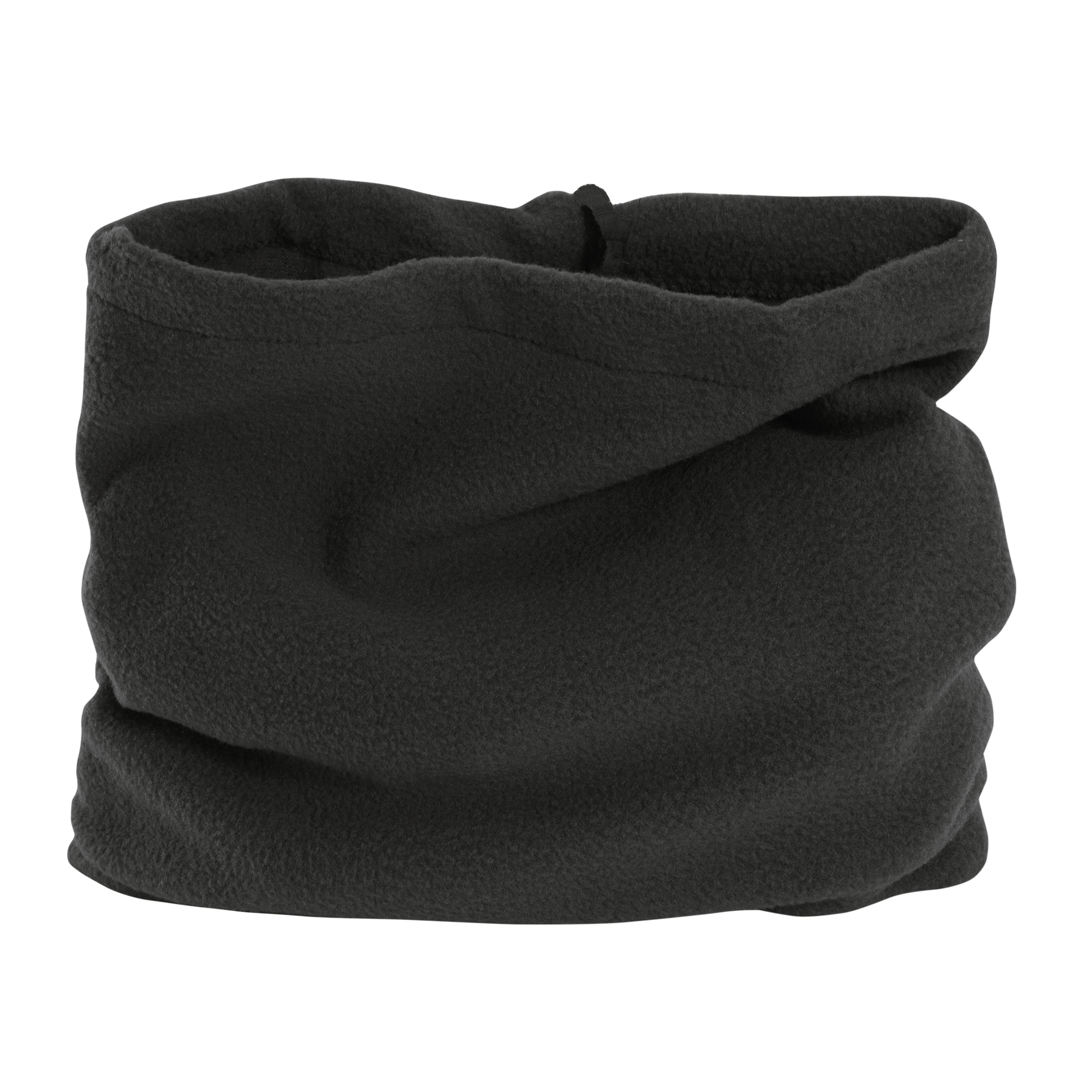 Fleece warmer-neck band WITHOUT CORD Black