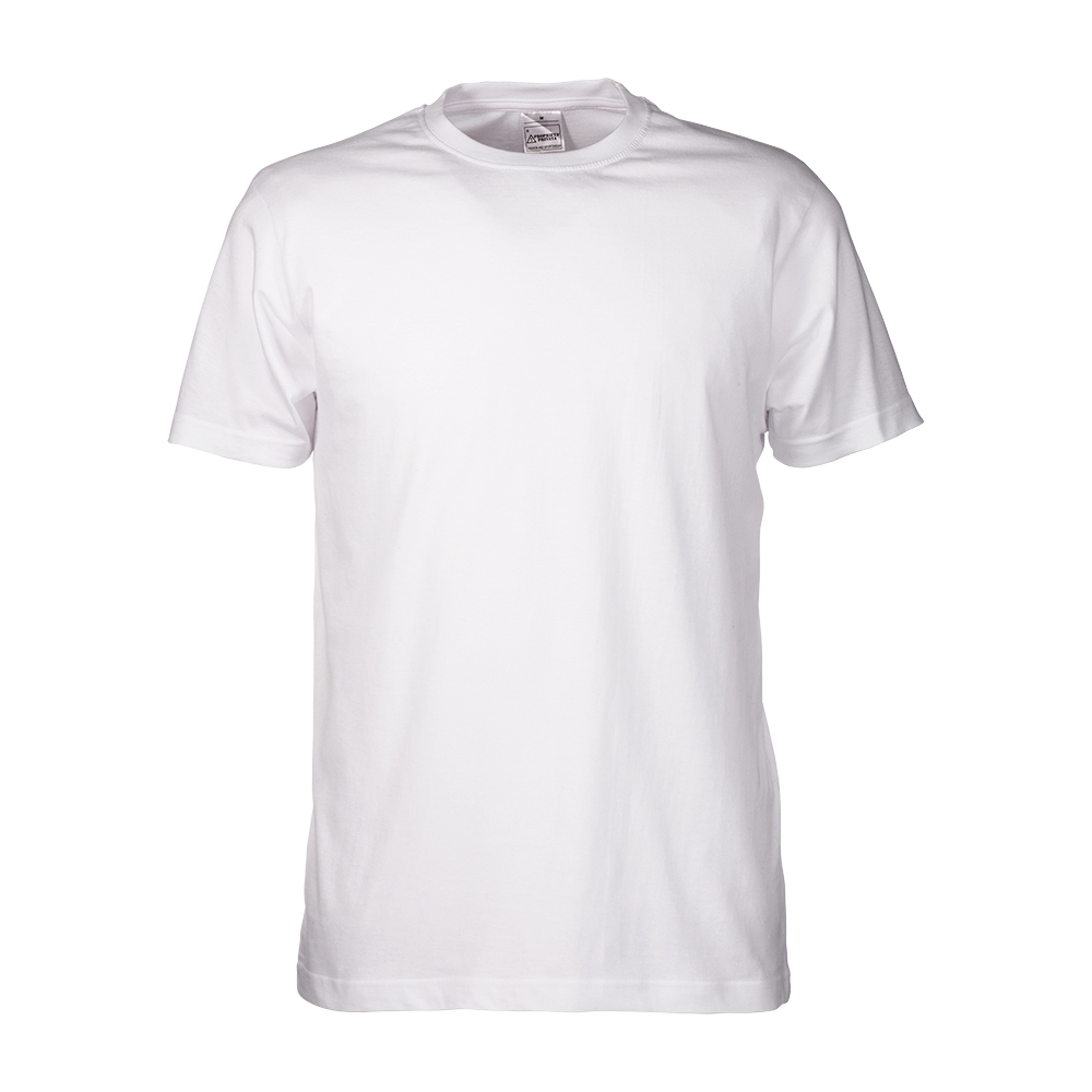 Unisex tubular T-shirt in 145 g/m2 cotton White L