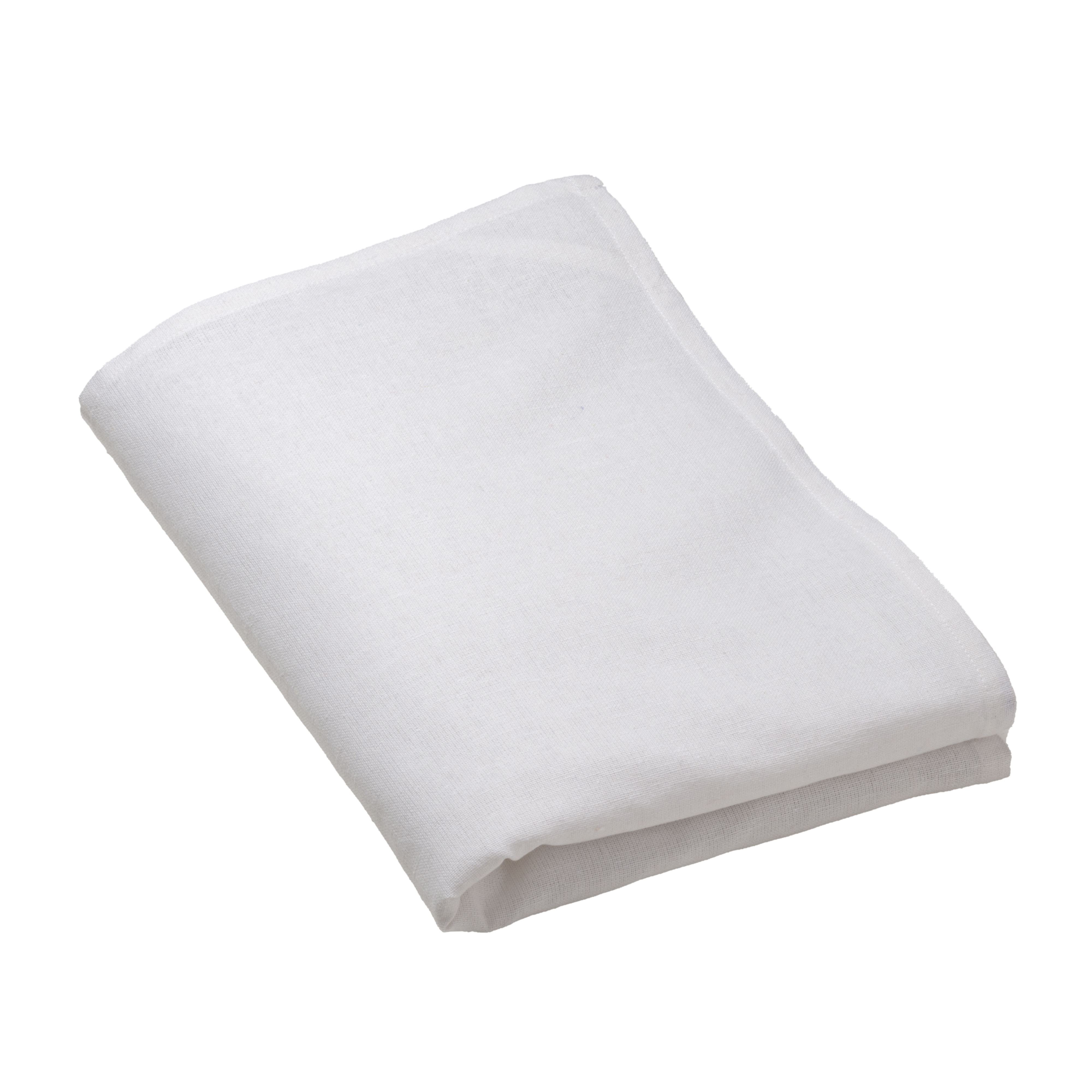 Recycled cotton kitchen cloth 180 g/m2 with hooking loop White