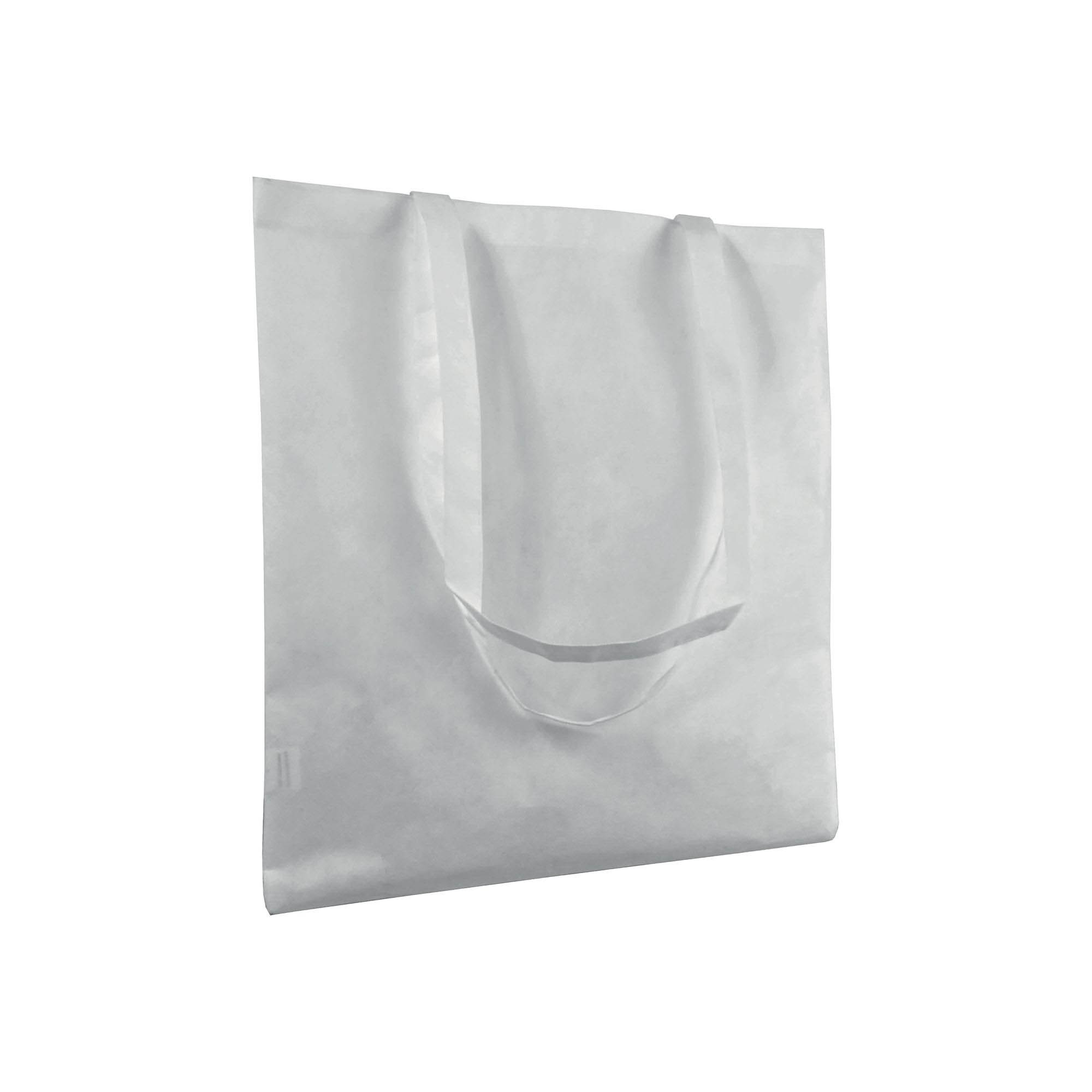 80 g/m2 non-woven fabric, heat-resistant shopping bag, suitable for sublimation printing White