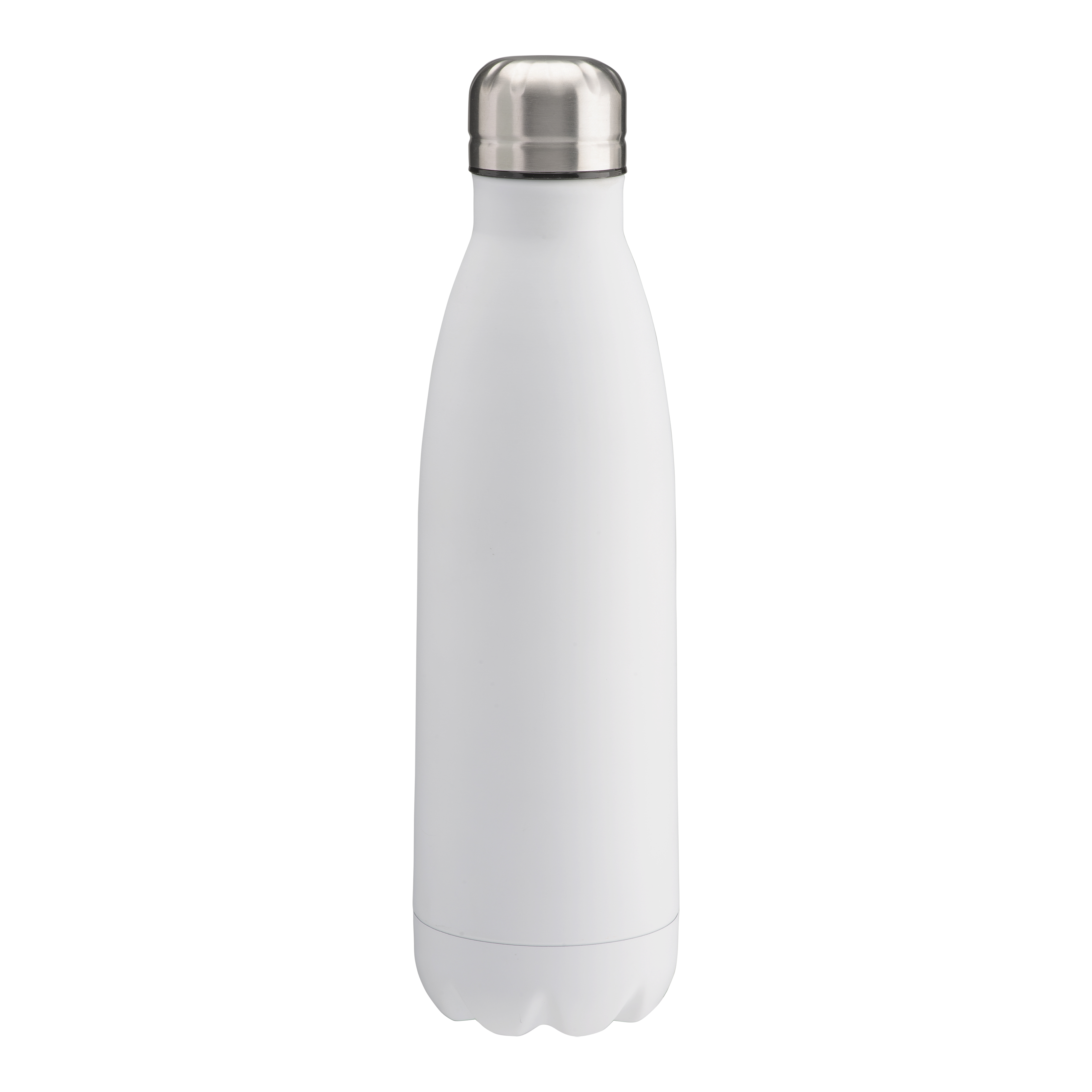 Double wall stainless steel insulating vacuum flask (500 ml) White