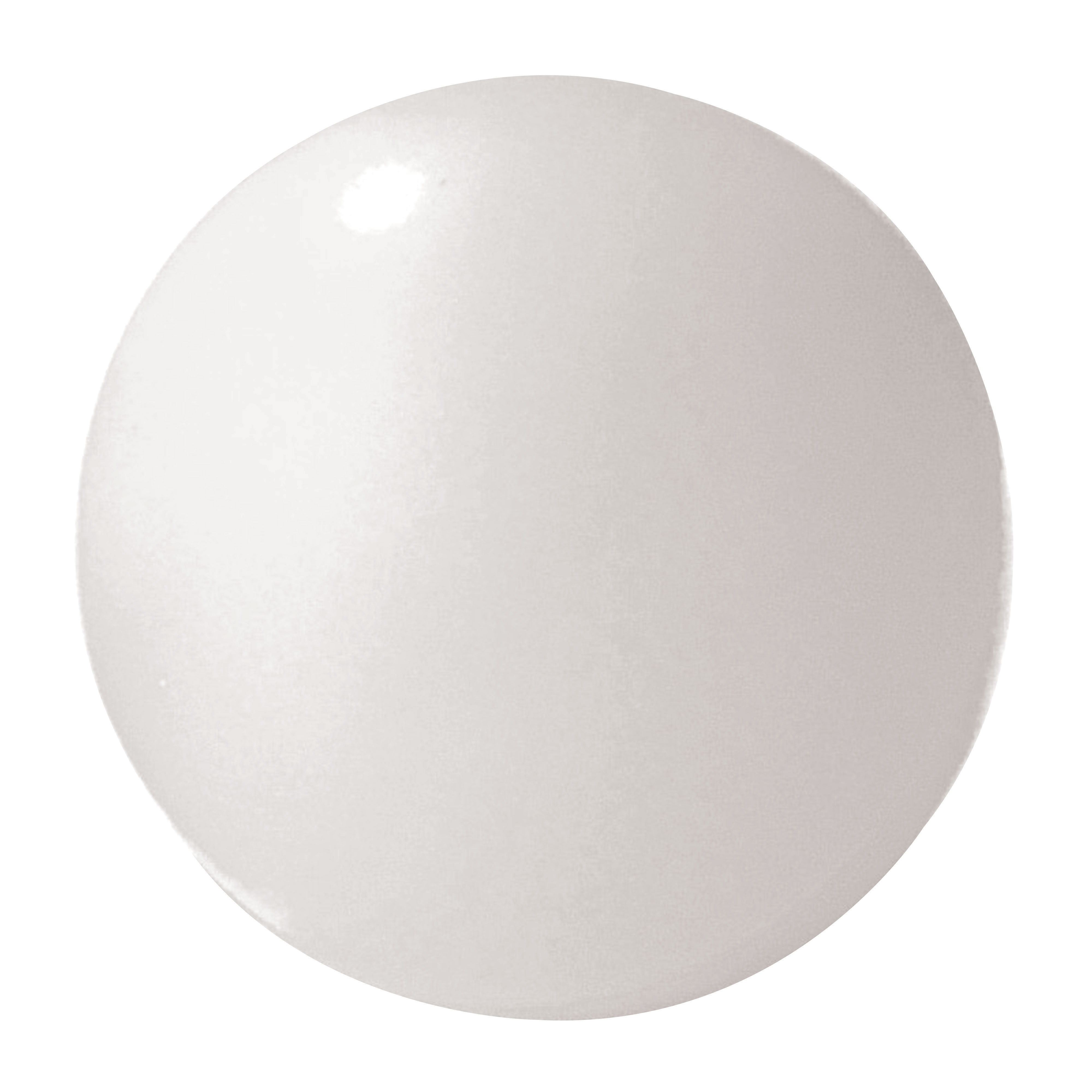 PU stress relief ball, 6.5 cm diameter White