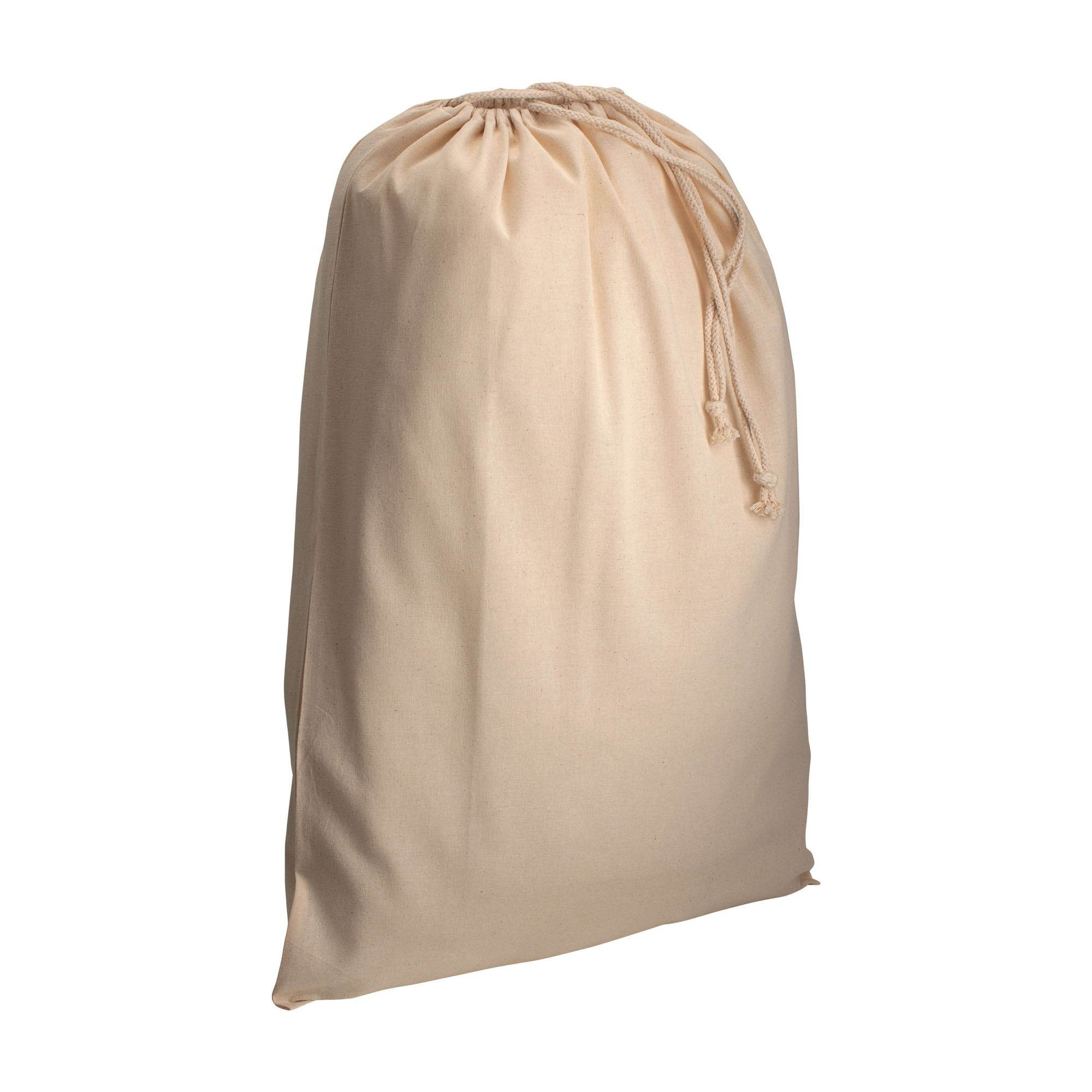 120 g/m2 cotton drawstring bag 50 x 75 cm Natural