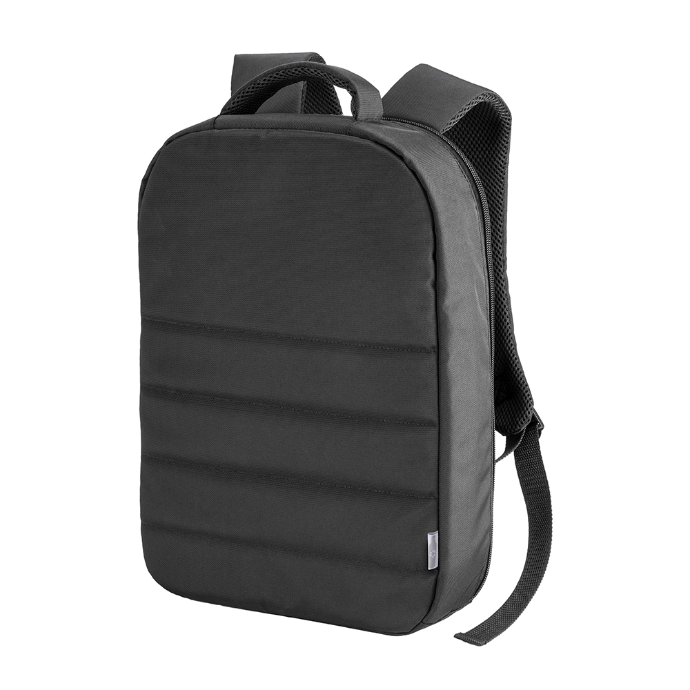 Recycled PET pc backpack Black