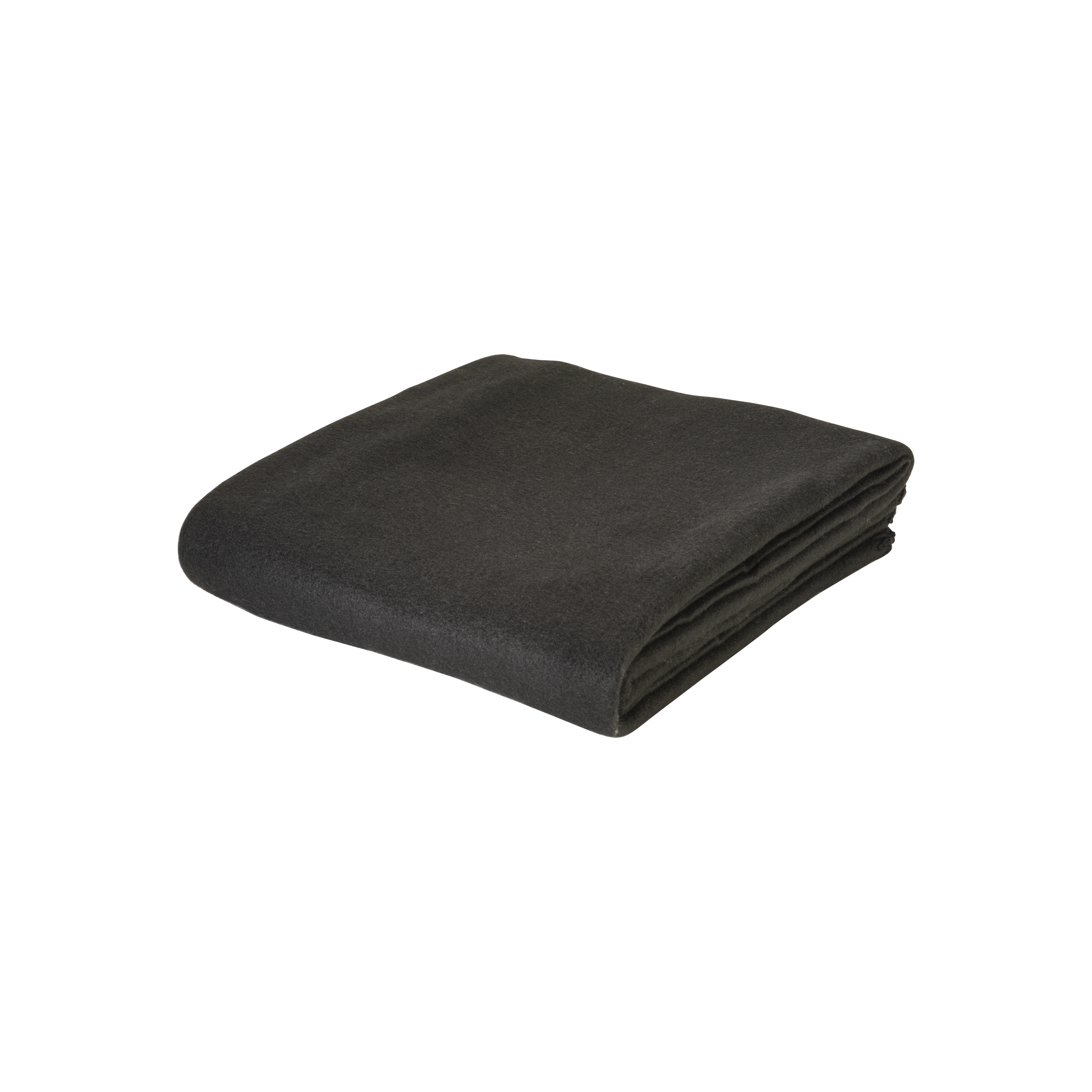 Fleece blanket, rolled Black