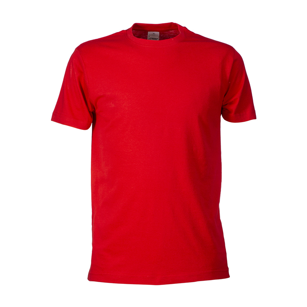 Kids T-shirt (sizes 5-14 years), 100% combed 145 g/m2 cotton Red