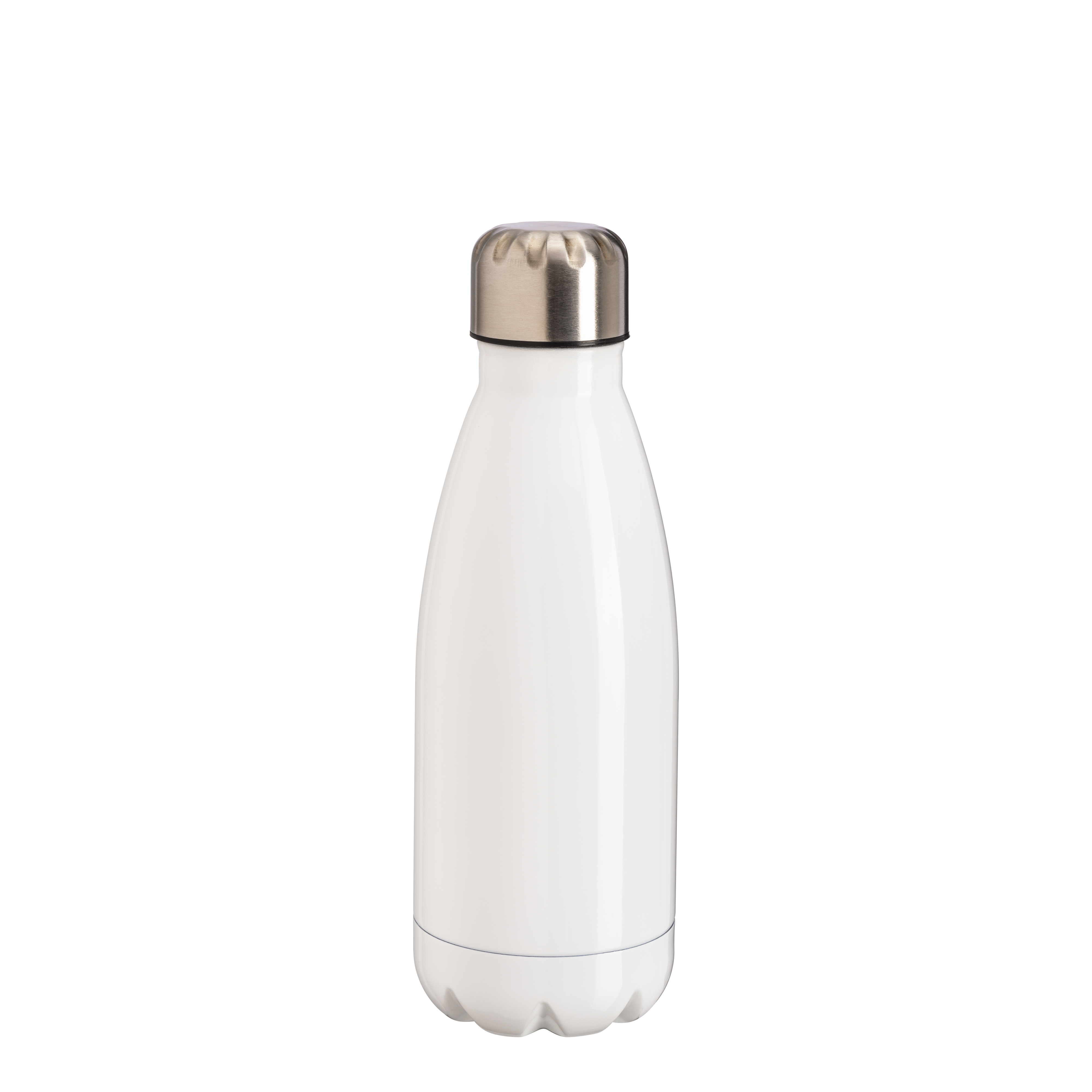 Stainless steel thermal bottle, capacity 350 ml White