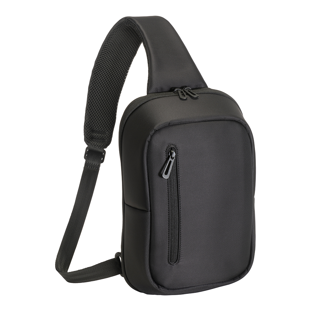 Fanny pack / Sling Bag made of 210D polyester Black