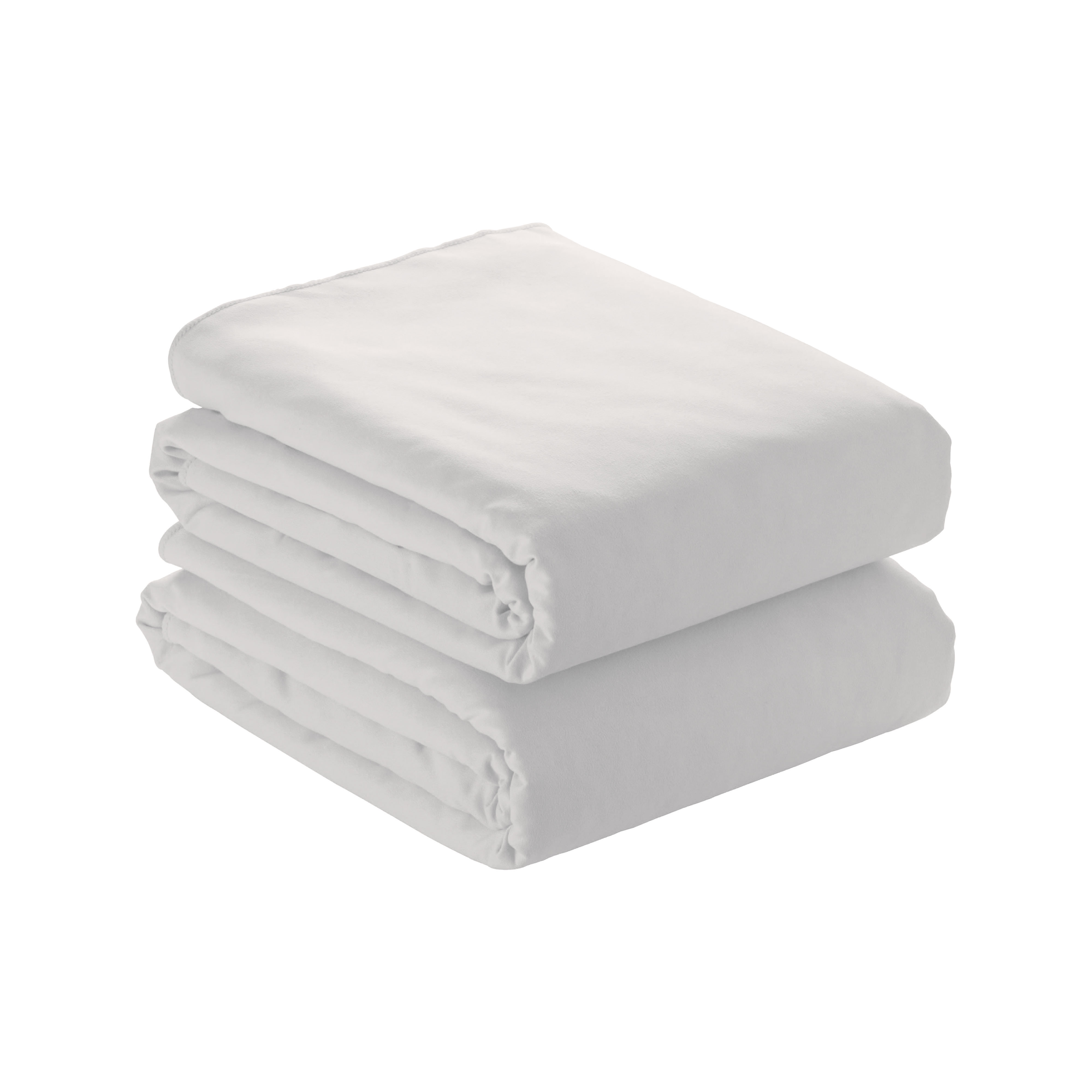 Extra-absorbent microfibre polyester (170 g/m2) towel (70 x 140 cm) White