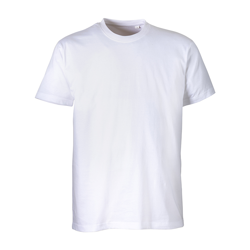 White unisex t-shirt in organic cotton 145 g/m2 White L
