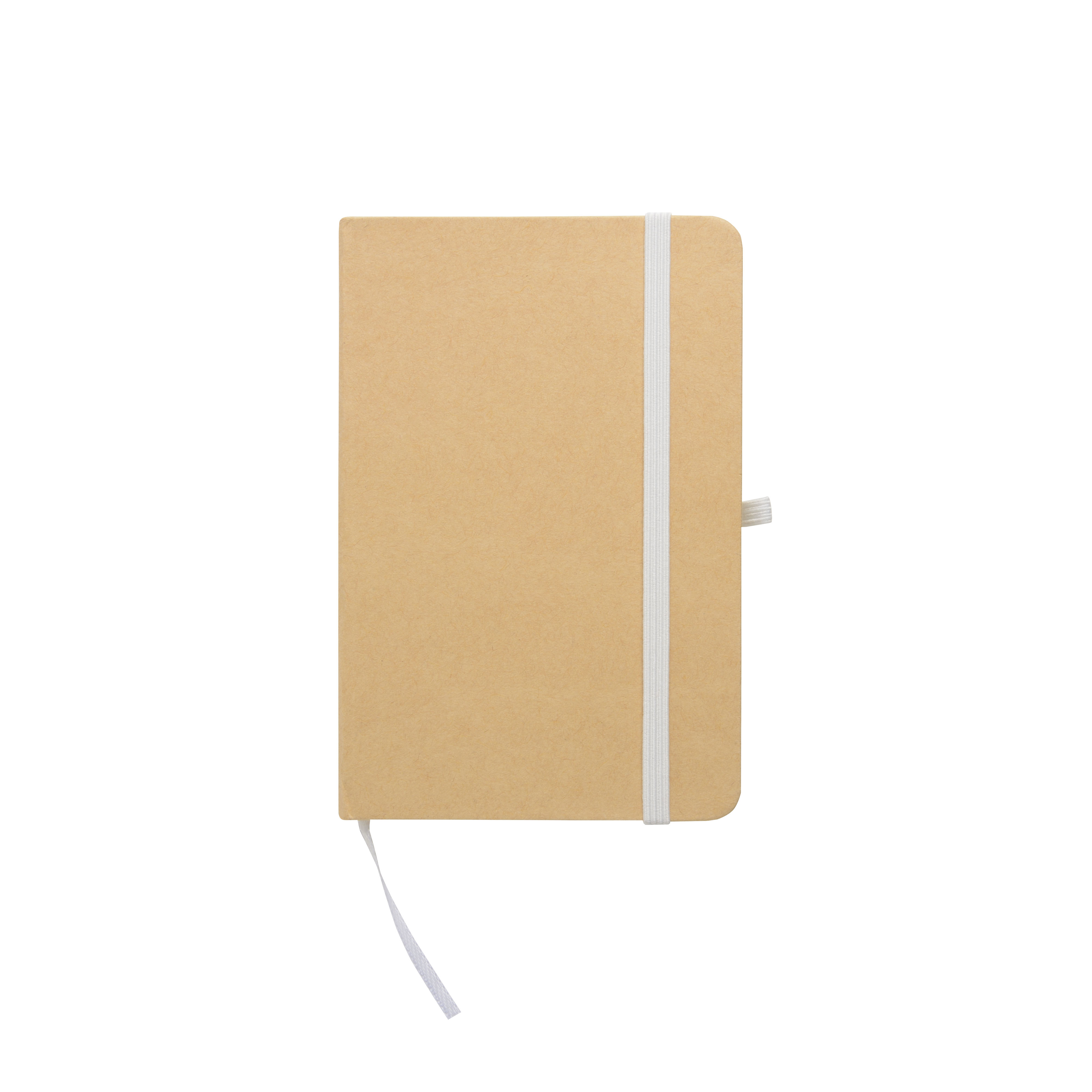 Recycled carton notes with colored details White